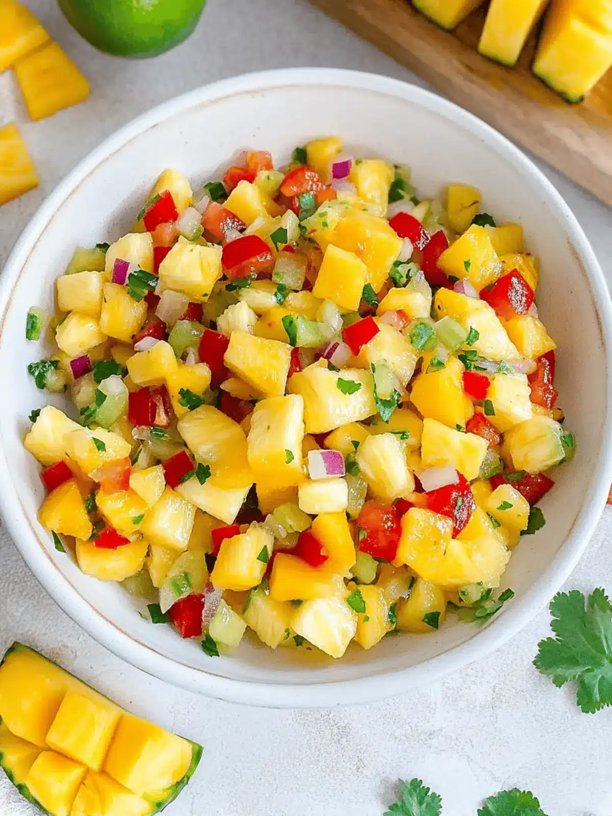 Pineapple Mango Salsa