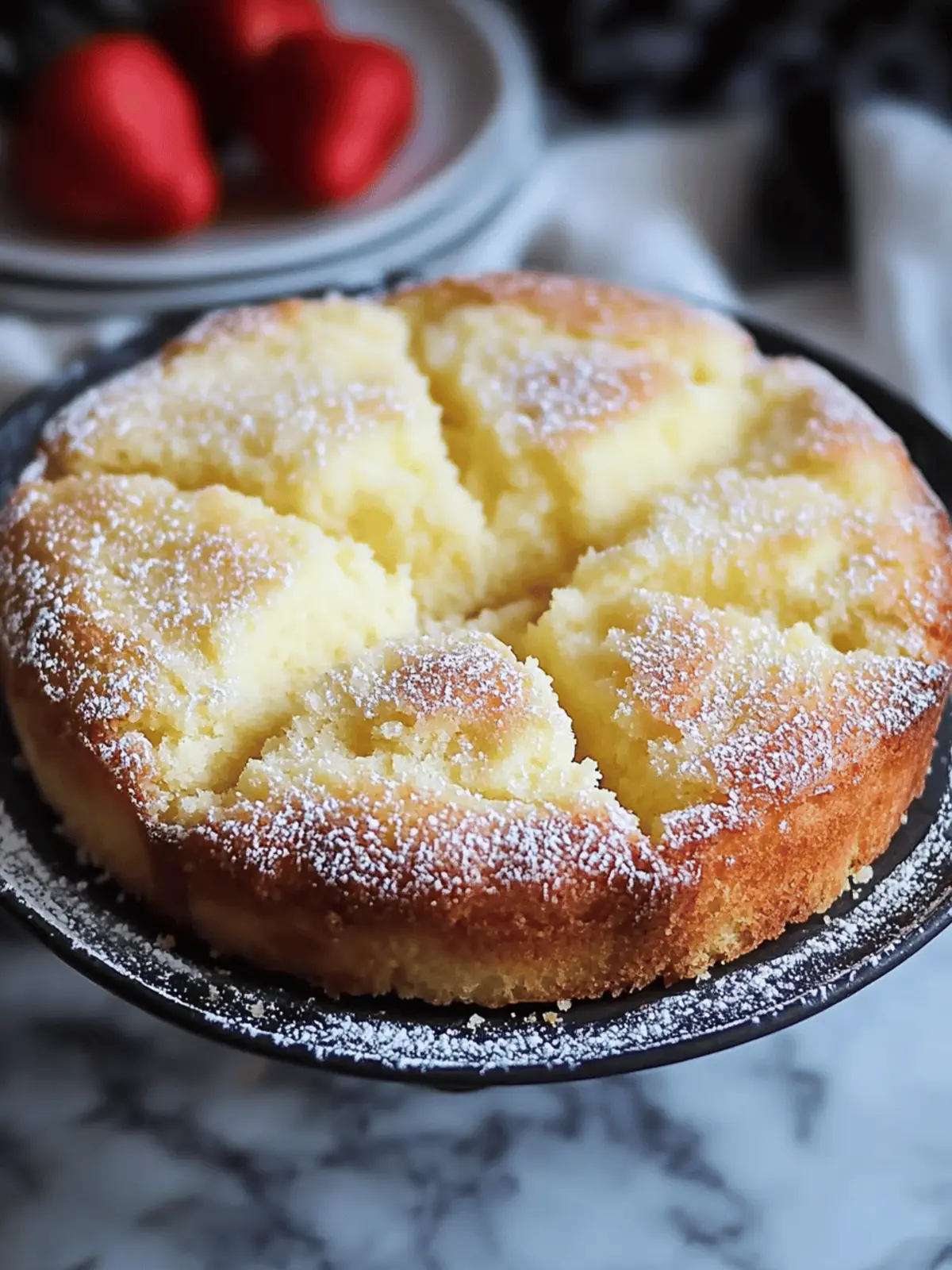 French Butter Cake