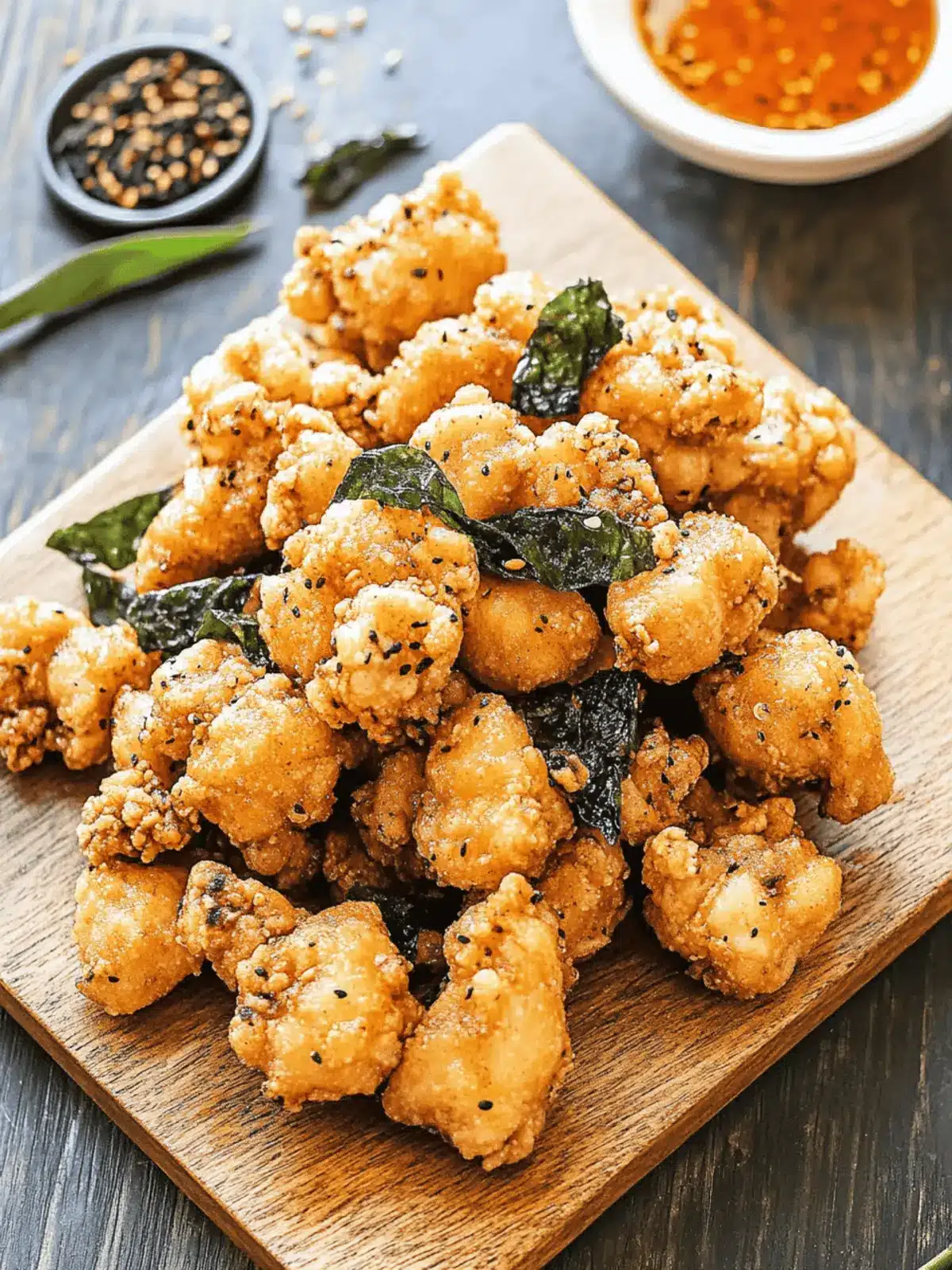 Taiwanese Popcorn Chicken