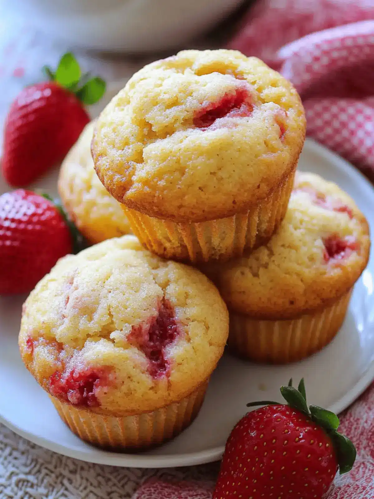 Strawberry Lemon Muffins: Your New Favorite Breakfast Treat