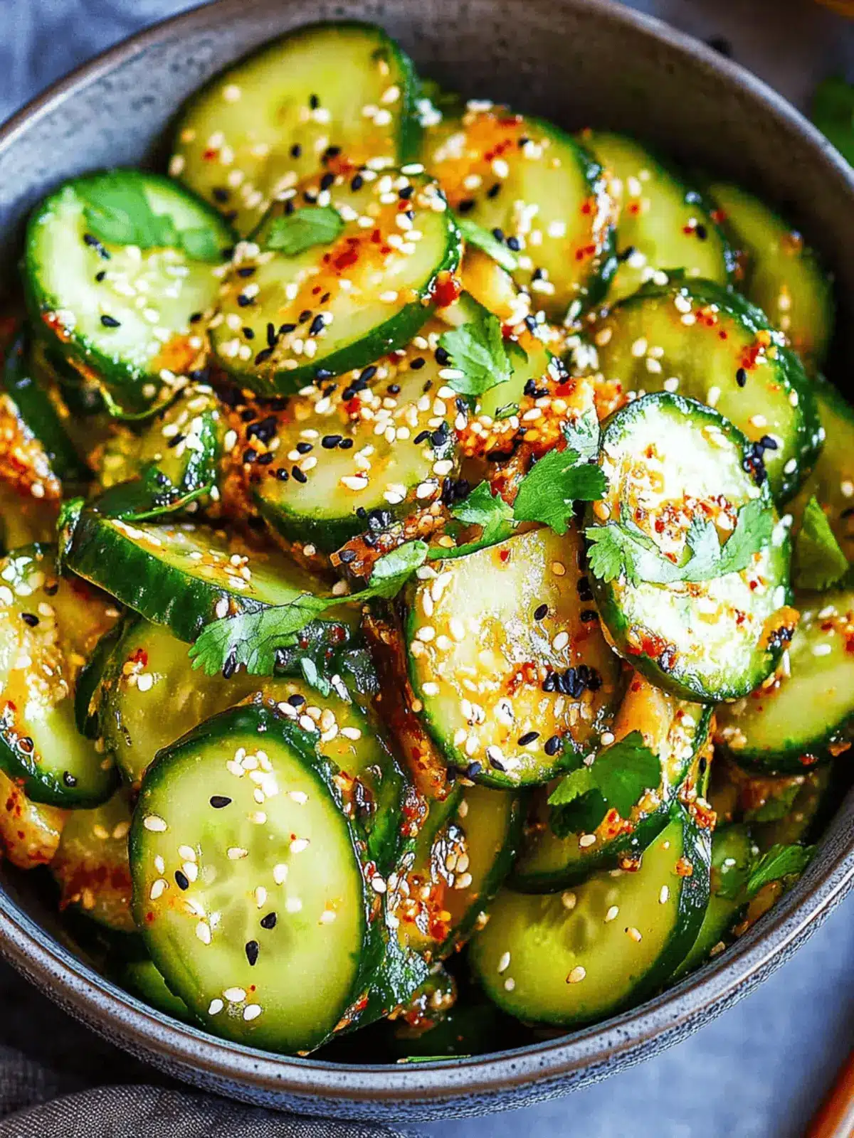 Korean Cucumber Salad