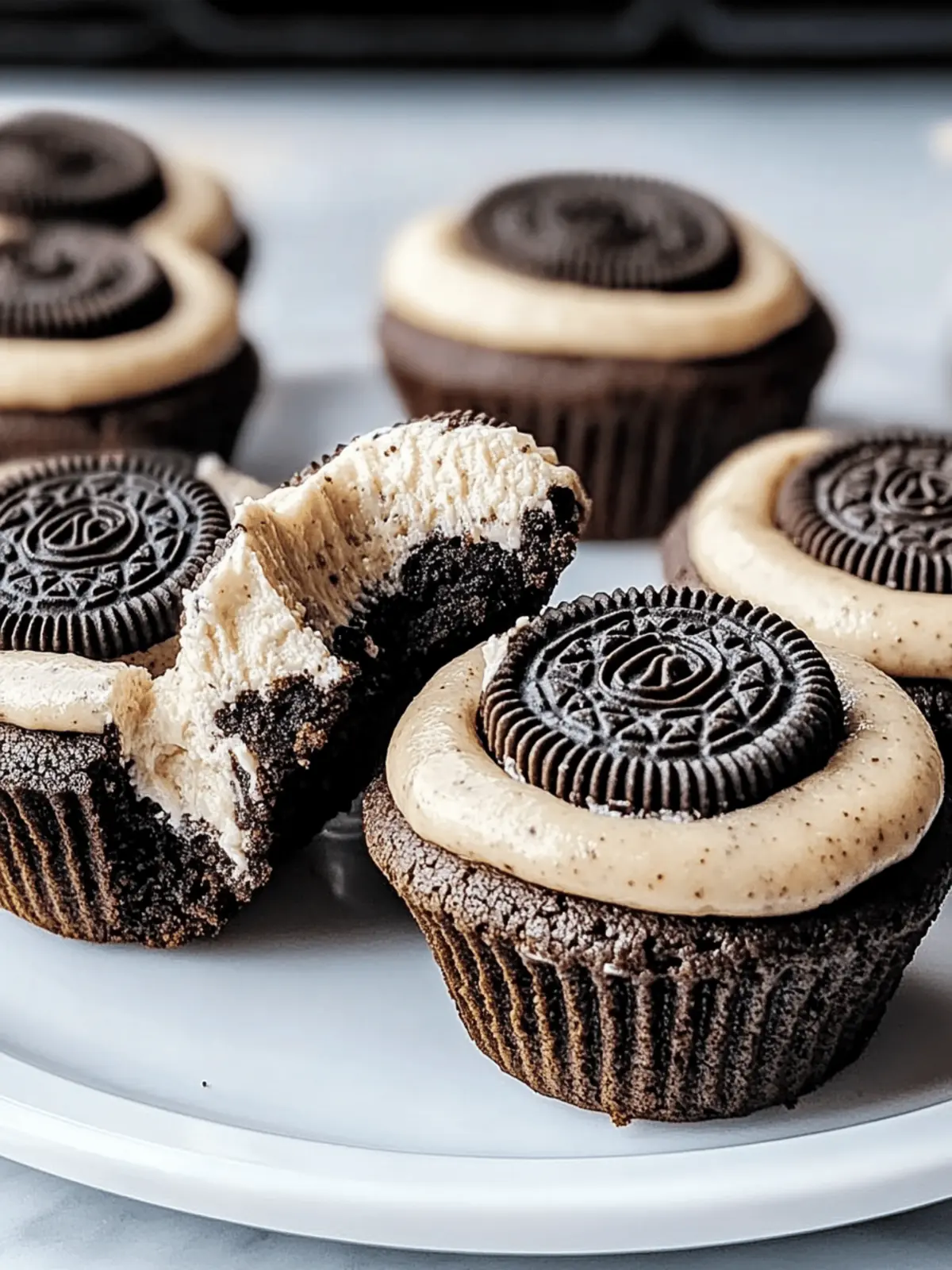 Oreo Cheesecake Cookie Cups