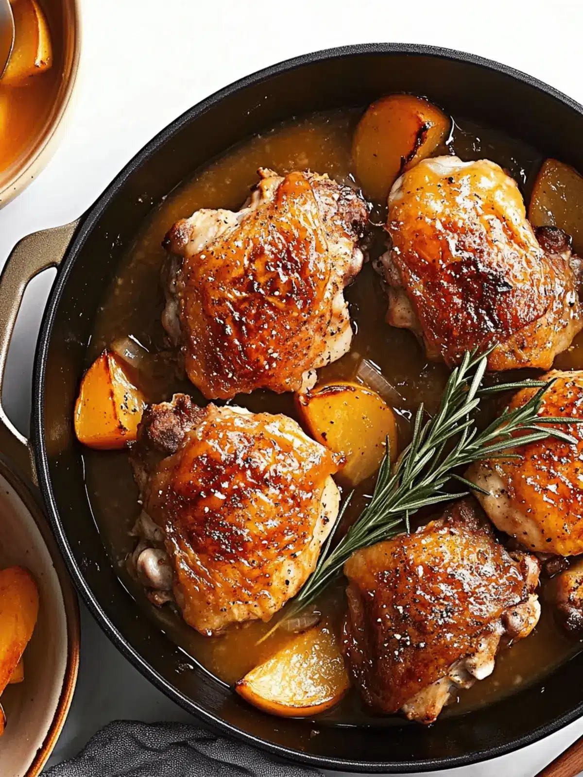 Cider Glazed Chicken Thighs for a Cozy Fall Dinner Delight