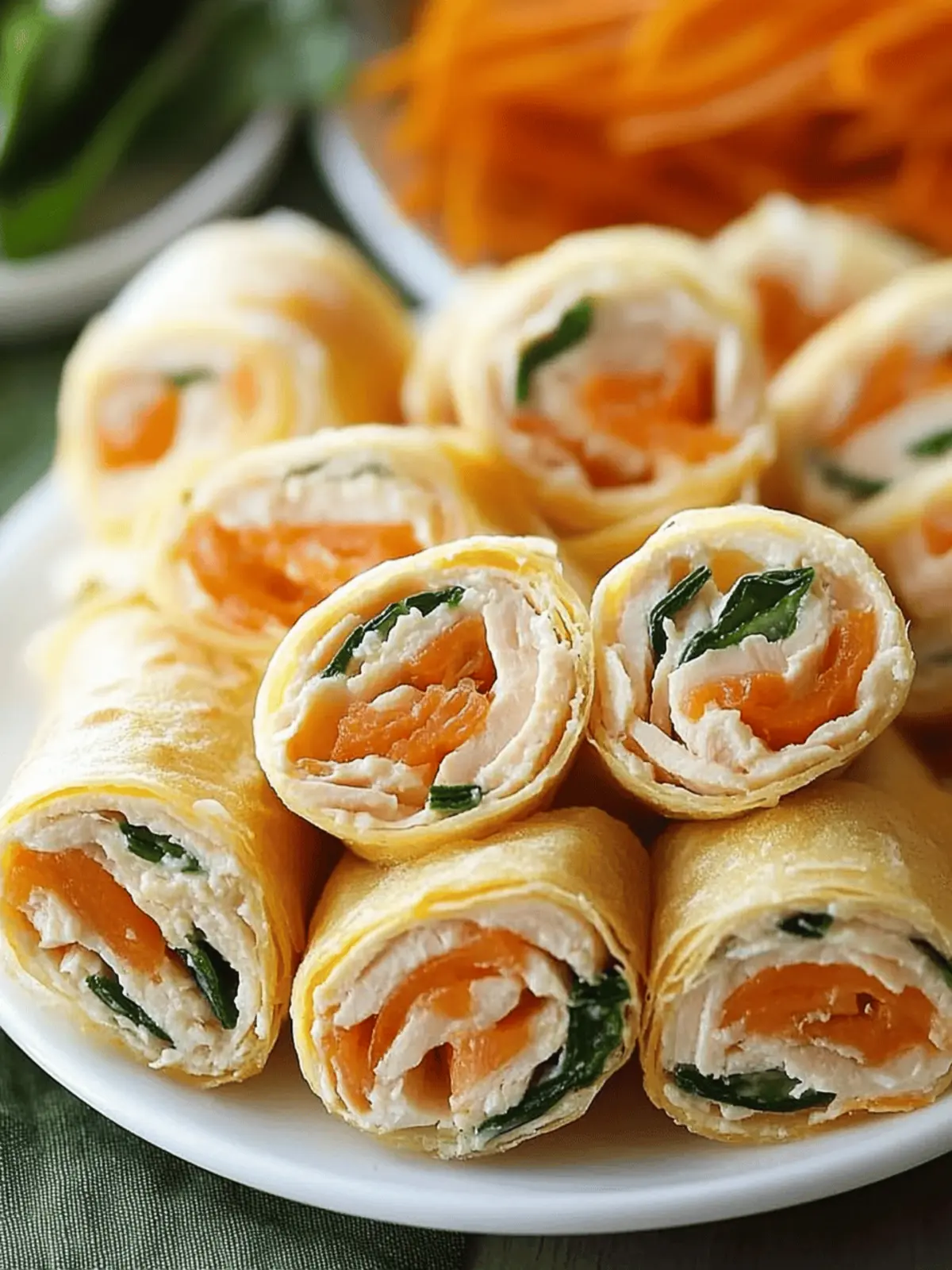 Turkey Cheddar Lunch Roll Ups