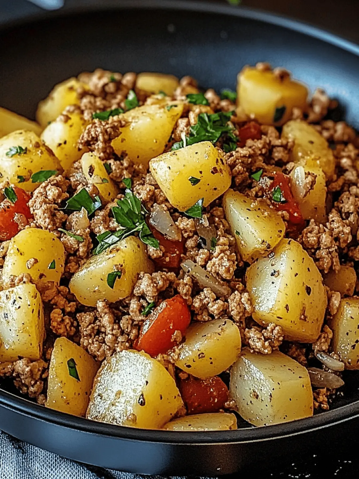 Savory Ground Turkey with Potatoes for a Quick Family Dinner