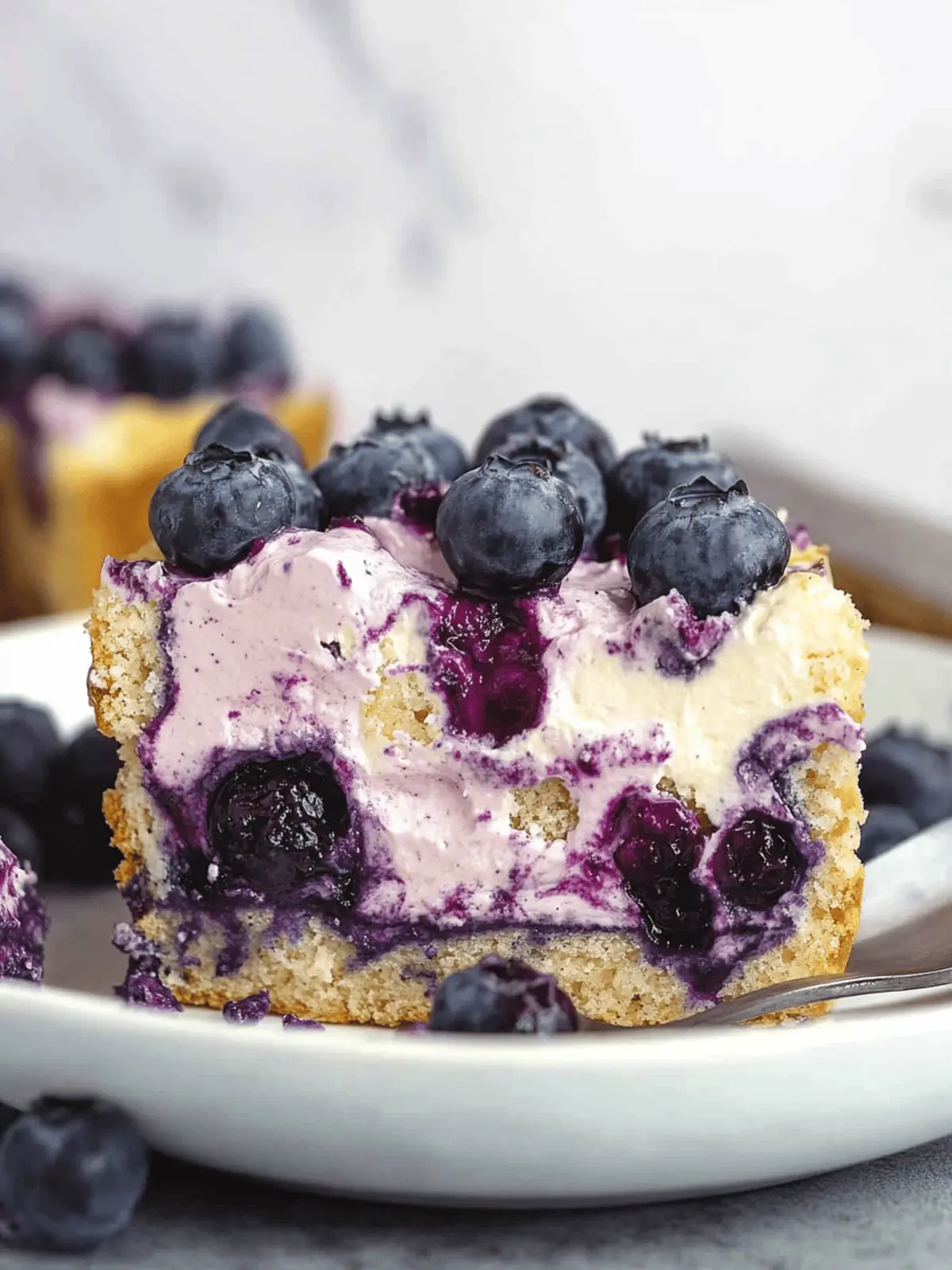 Blueberry Heaven on Earth Cake
