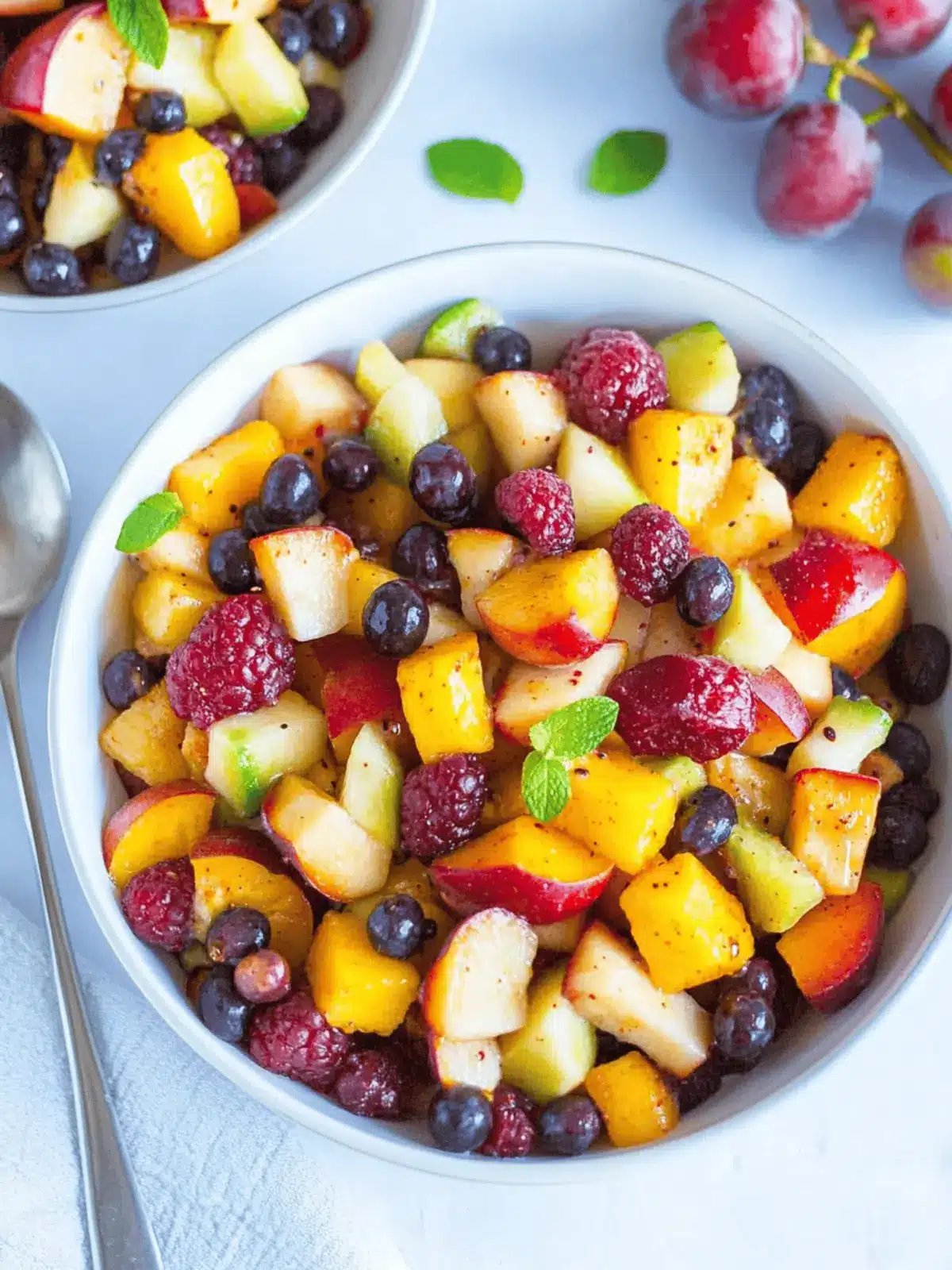 Fruit Salad with Chaat Masala