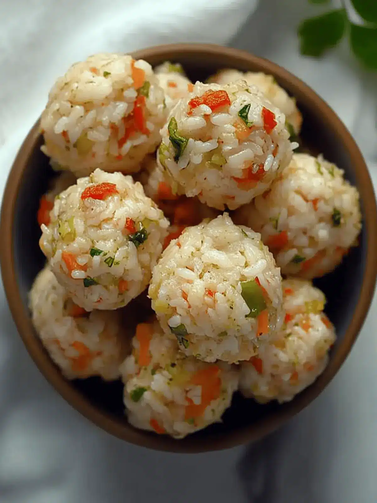 Veggie Rice Balls