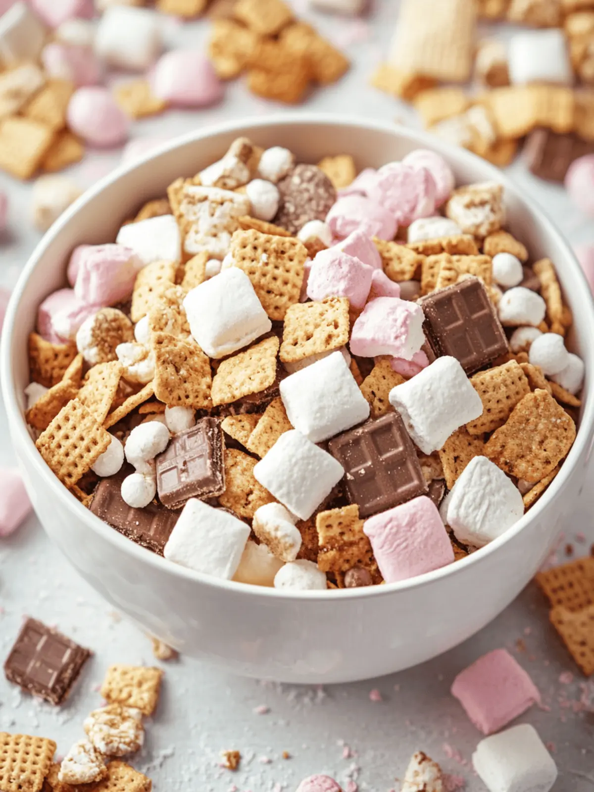 S'mores Snack Mix: Quick, No-Bake Treat for Sweet Cravings