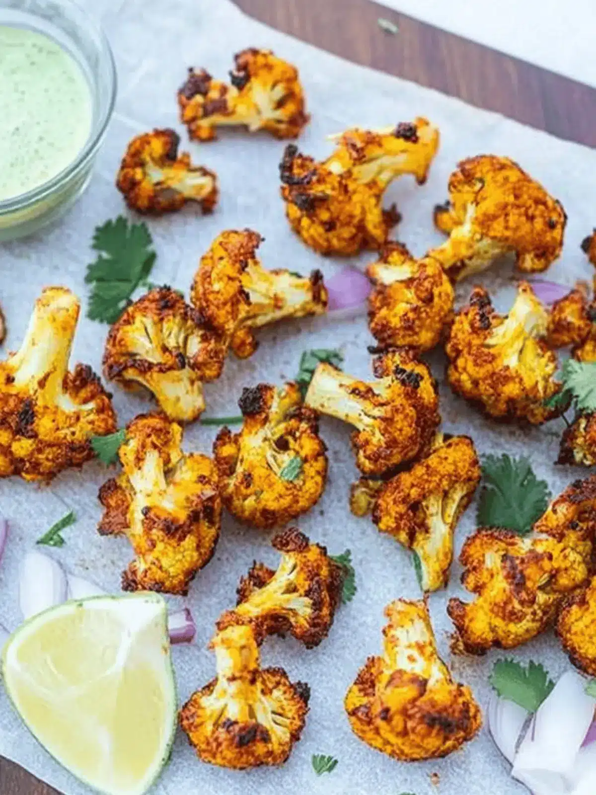 Tandoori Cauliflower (Gobi Tikka)