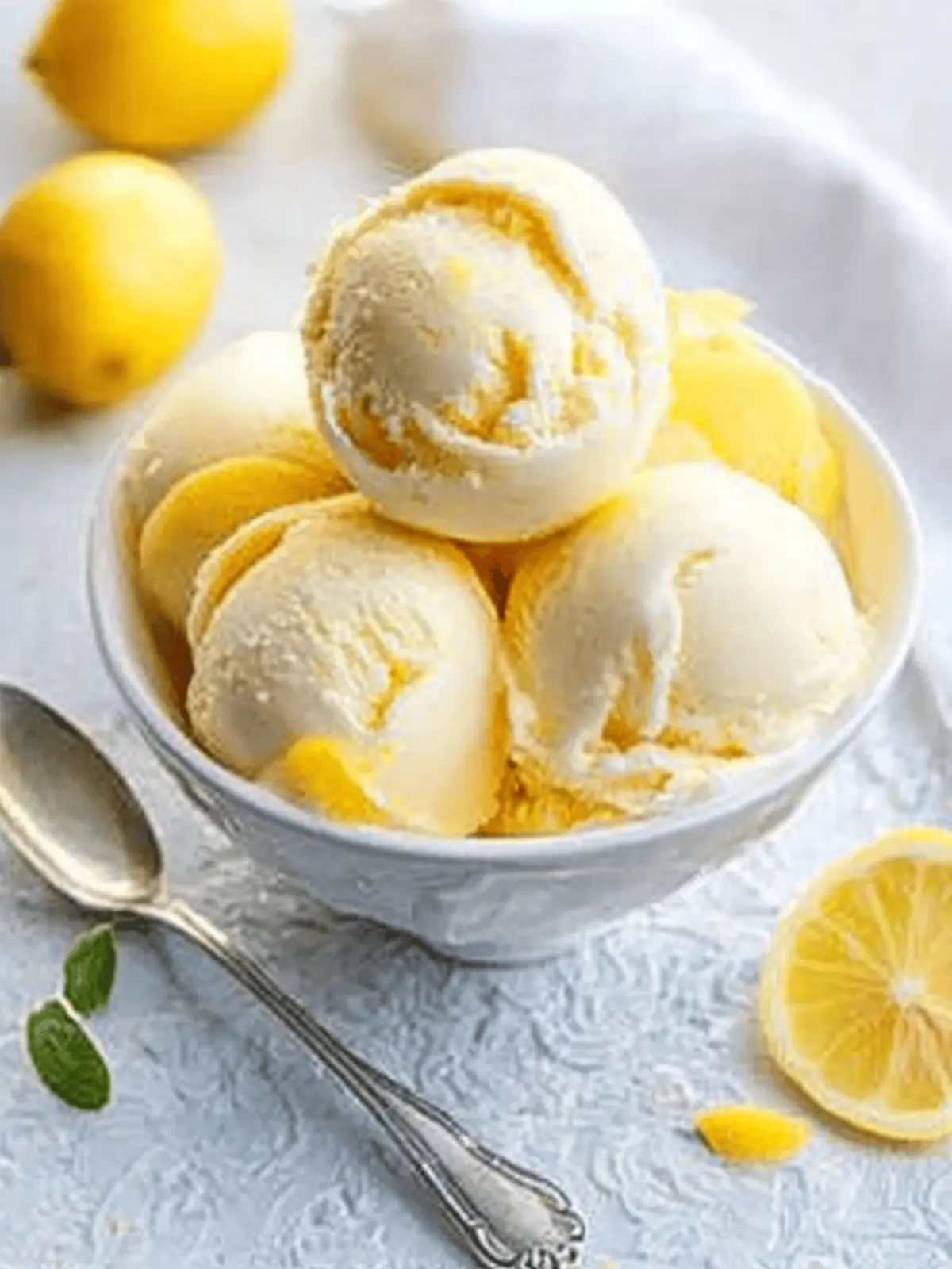 Lemon Curd Ice Cream