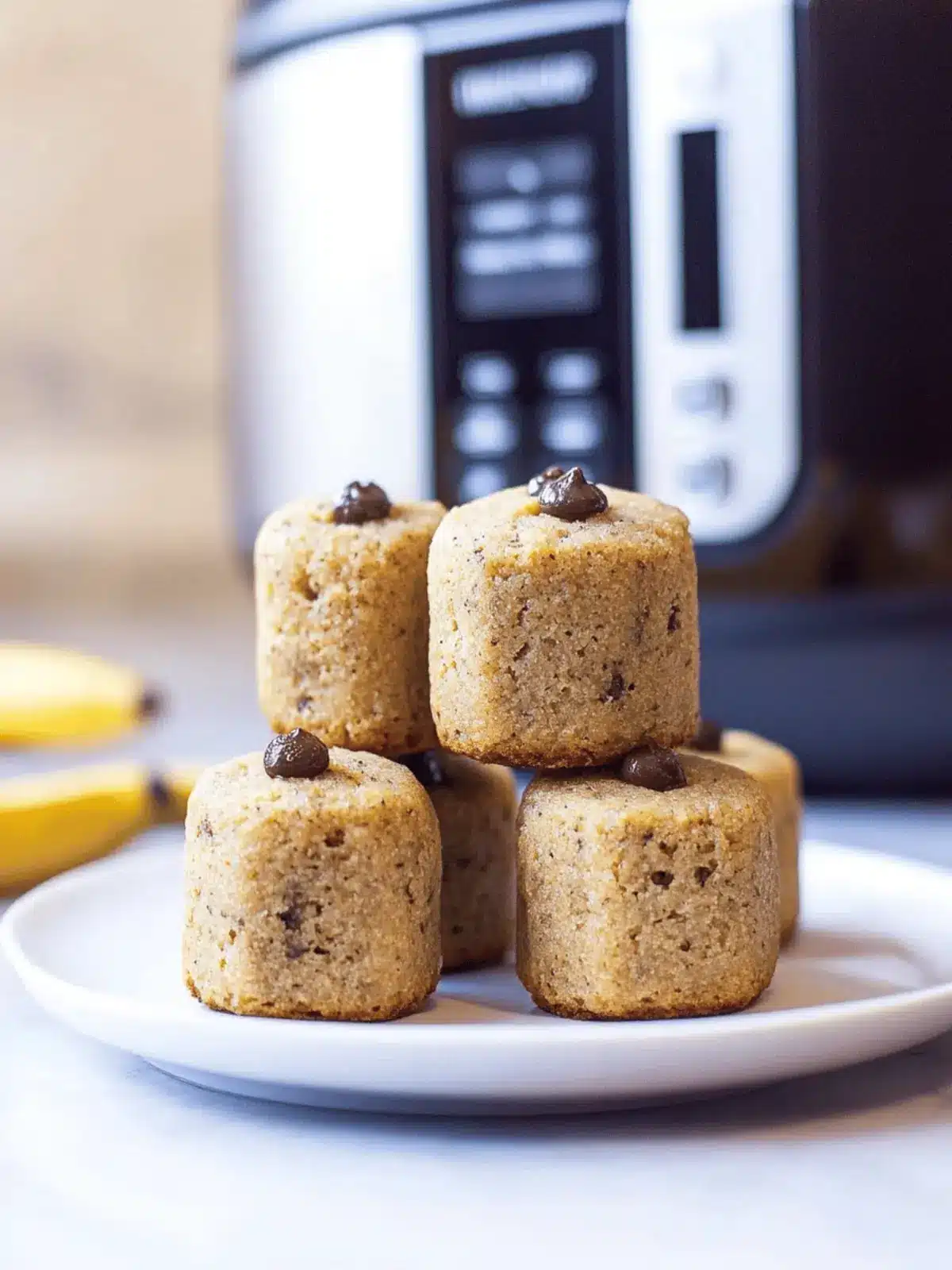 Instant Pot Banana Bread Bites: Easy, Moist Morning Snack