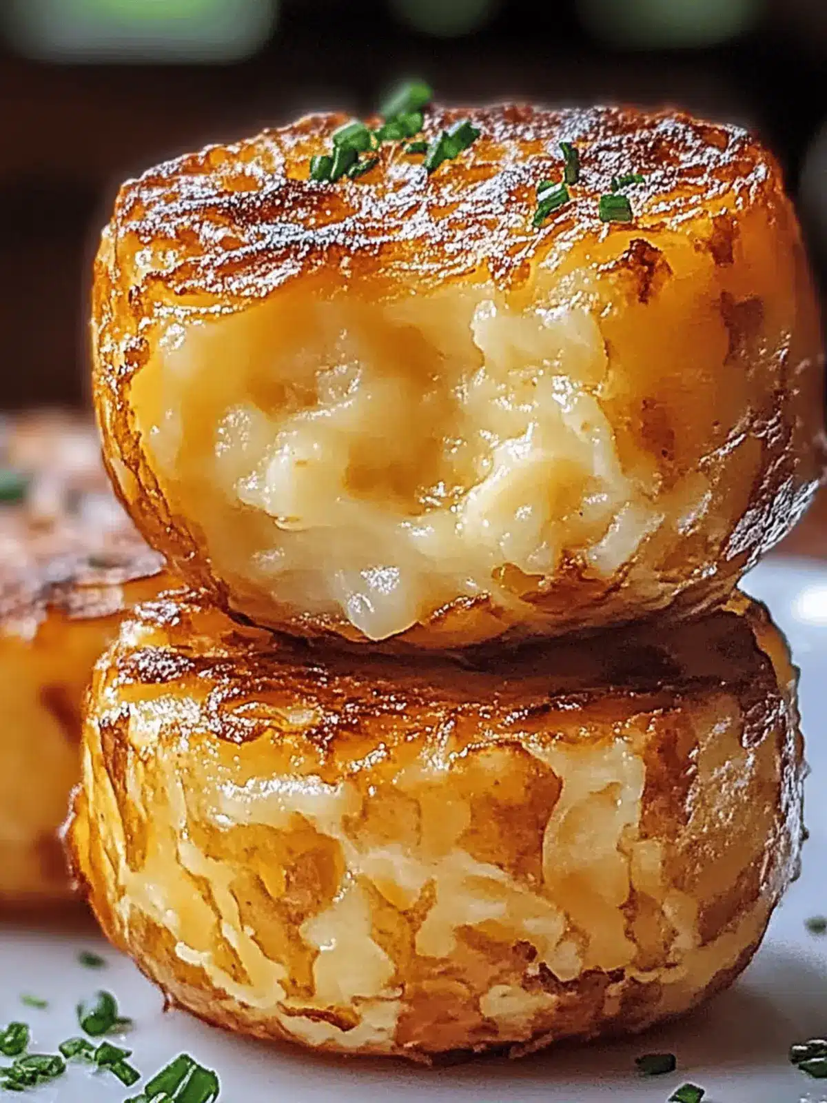 Mashed Potato Cheese Puffs