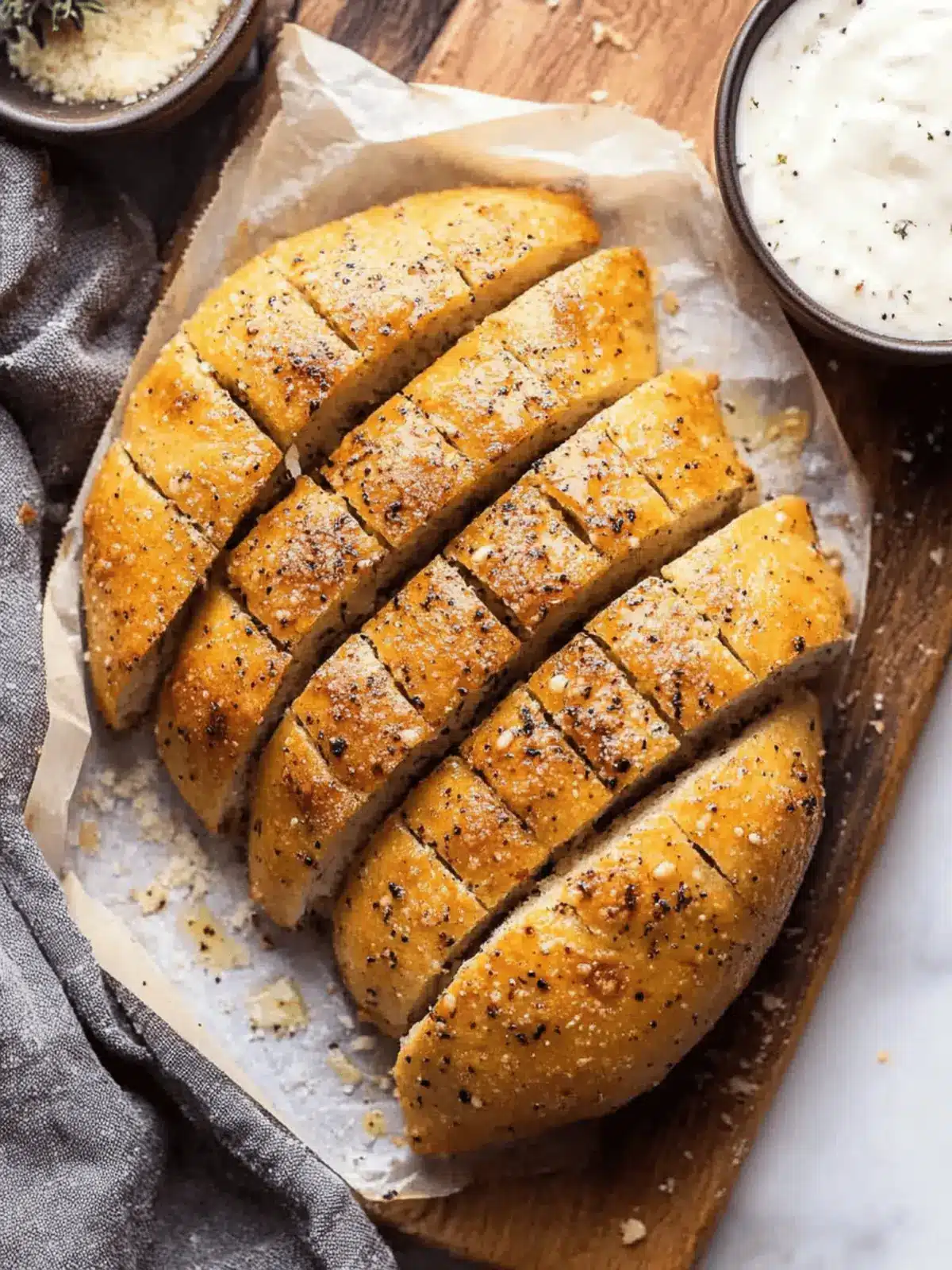 Domino's Style Garlic Breadsticks Made Easy at Home