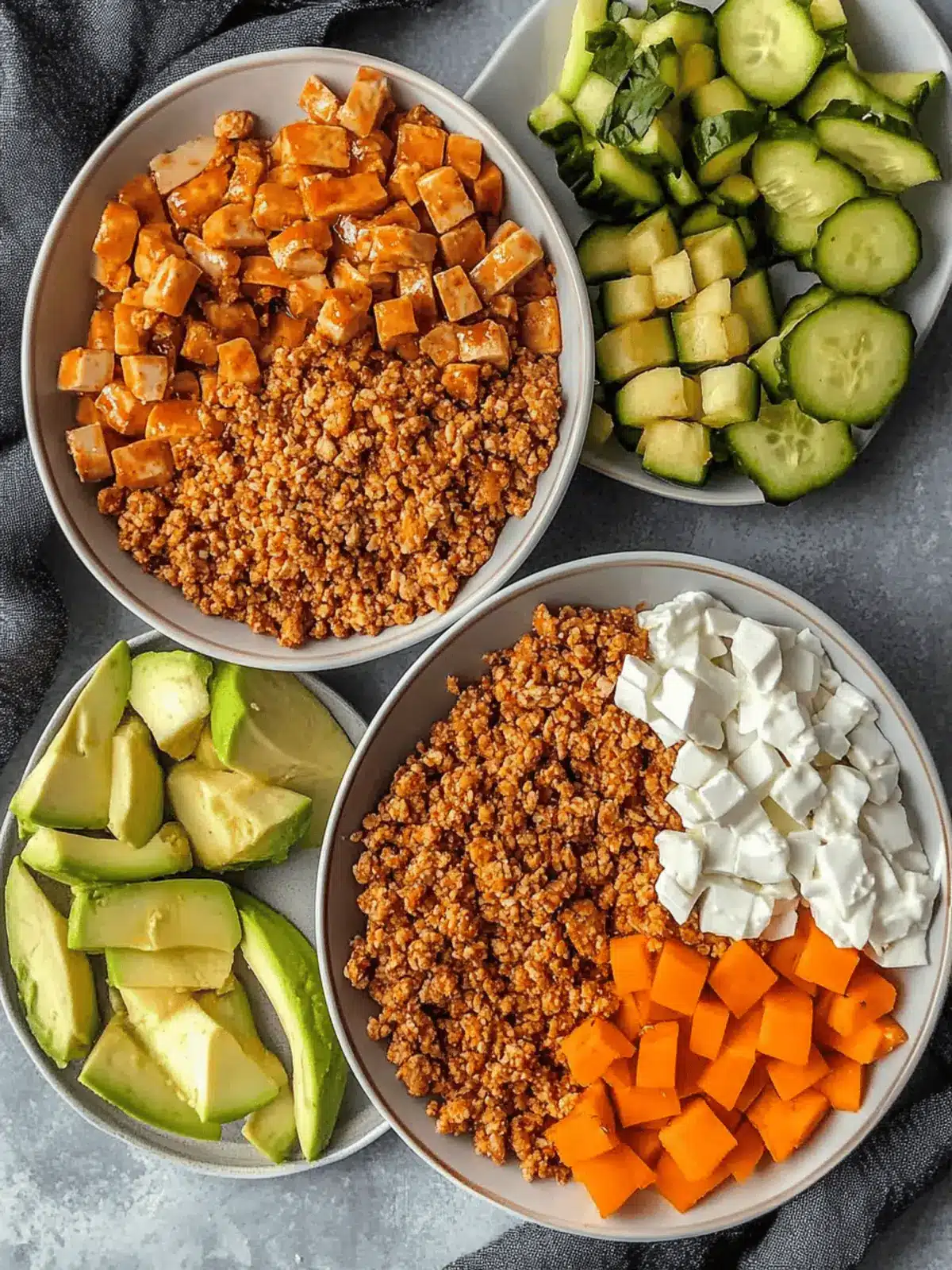 Delicious Hot Honey Ground Turkey Bowls for a Healthy Dinner 5 Hot Honey Ground Turkey Bowls