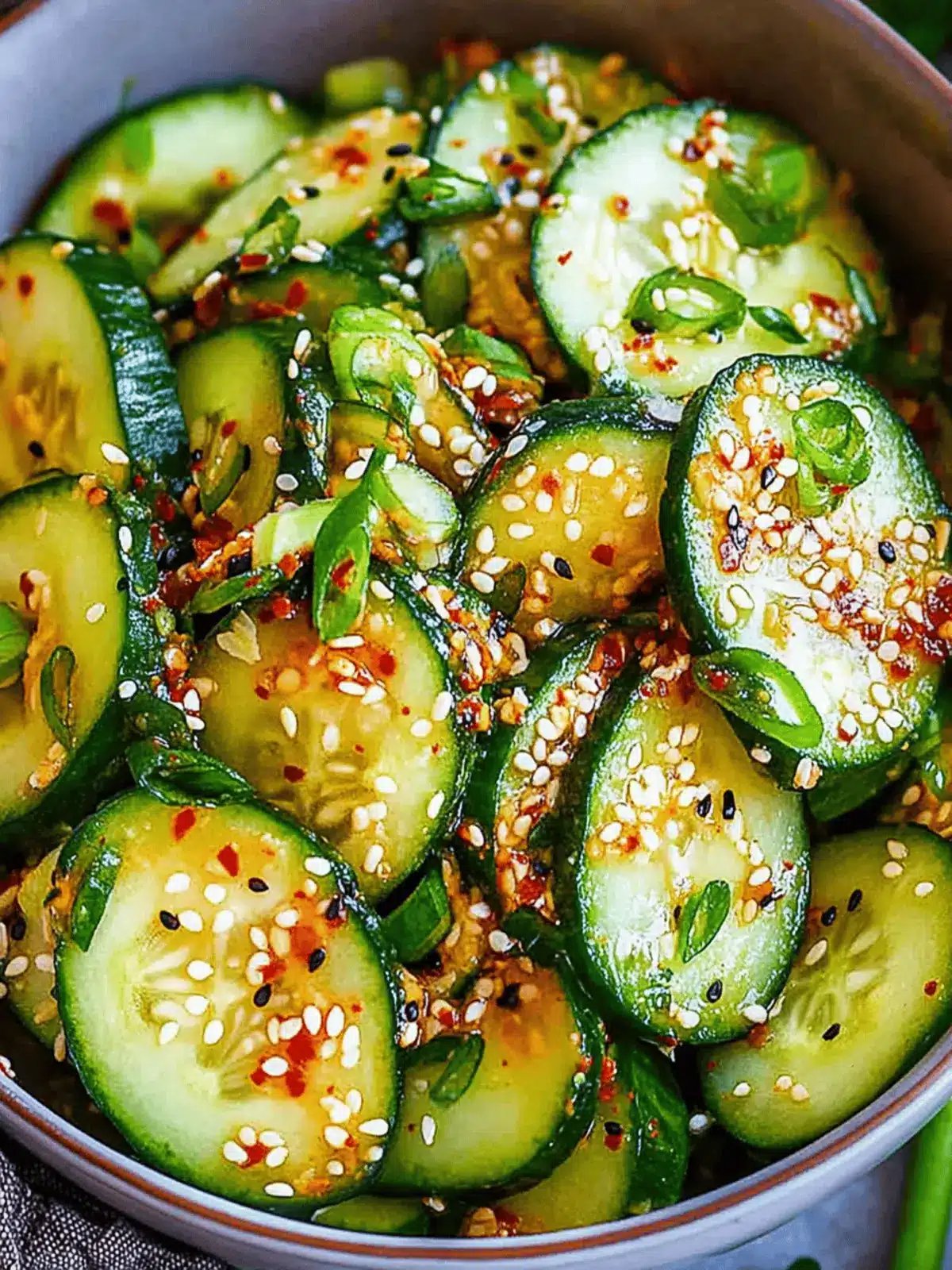 Korean Cucumber Salad