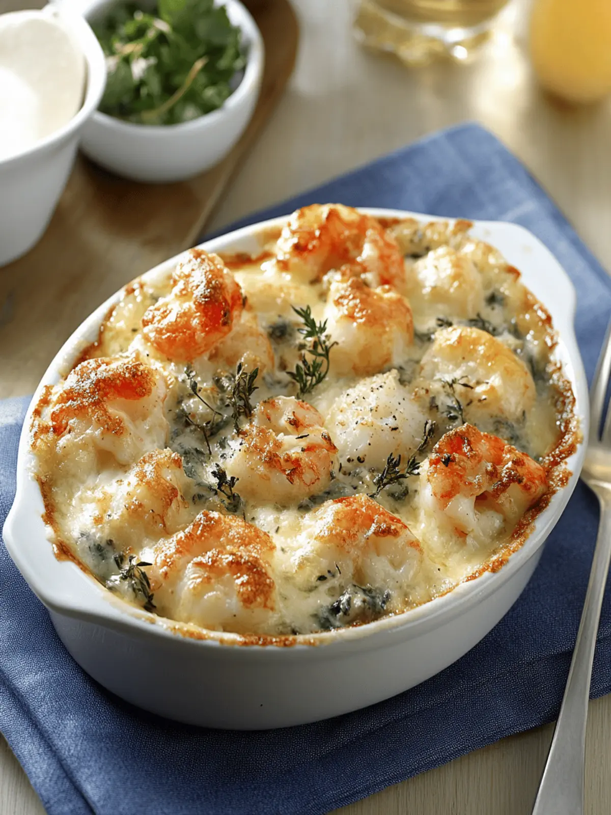Classic Seafood Gratin