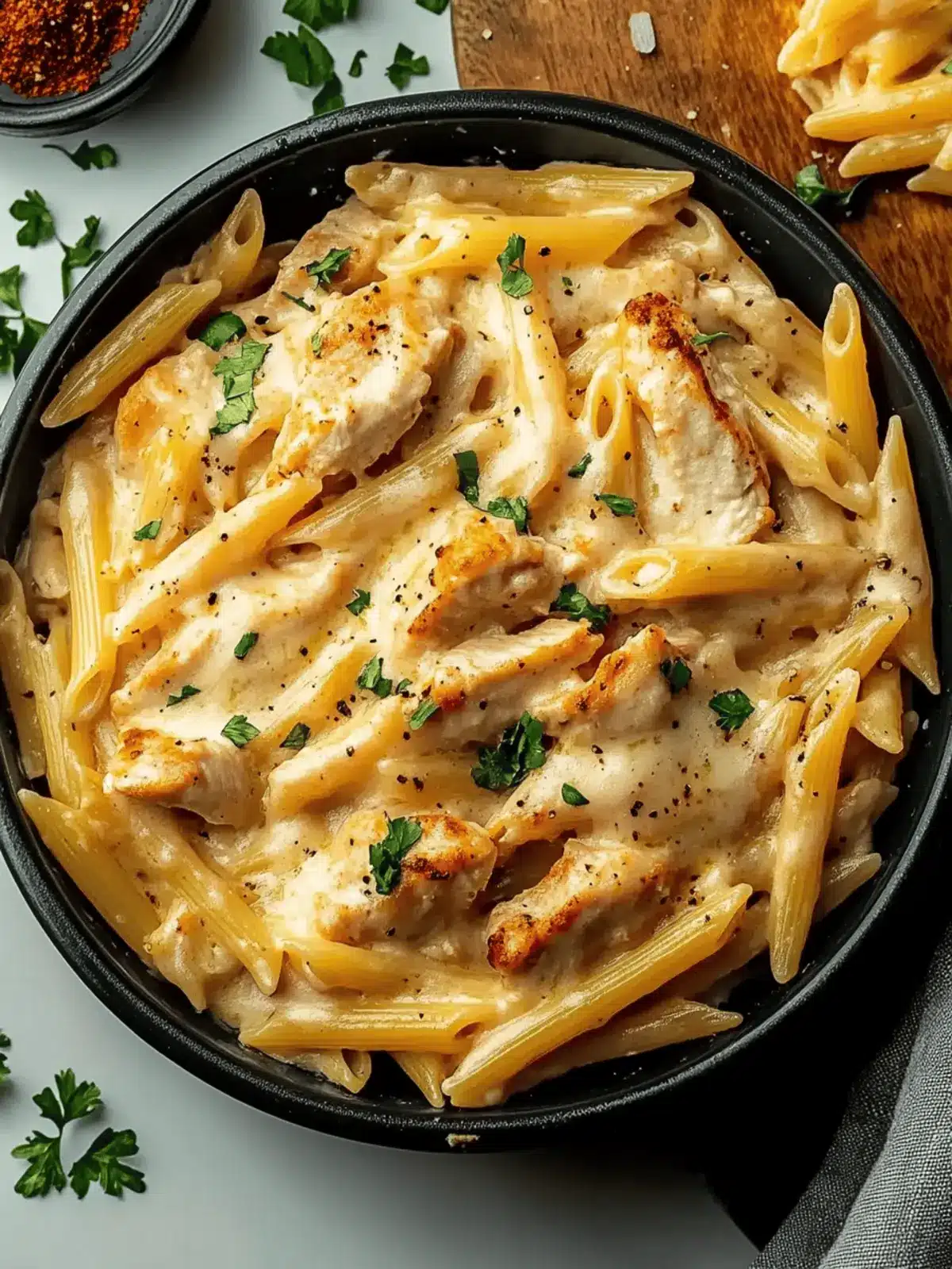 Crac Chicken Penne