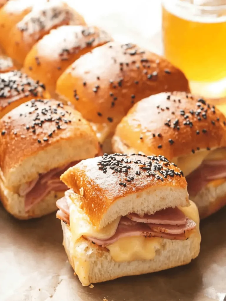 Ham and Cheese Sliders