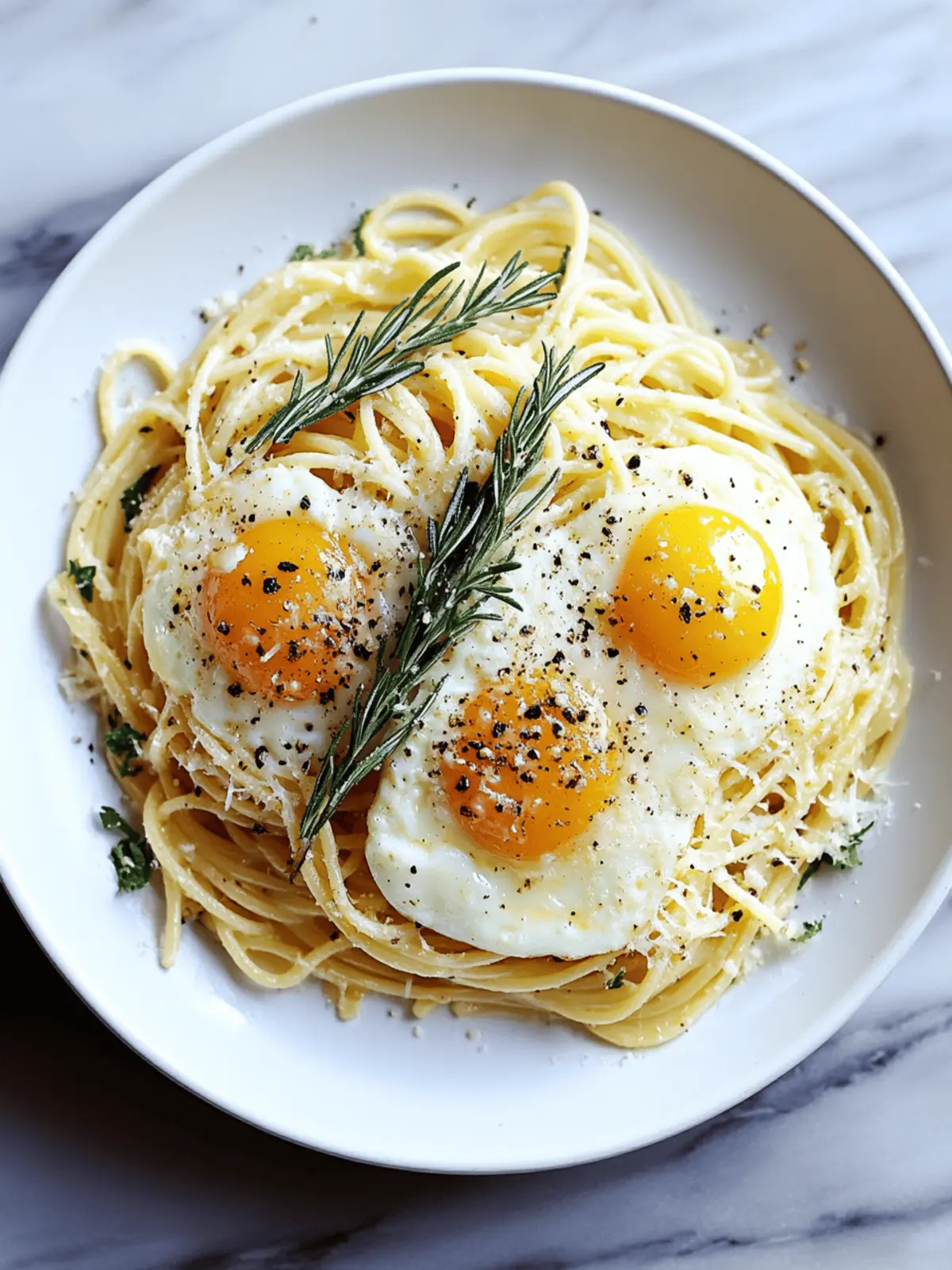 Pasta And Egg Recipe