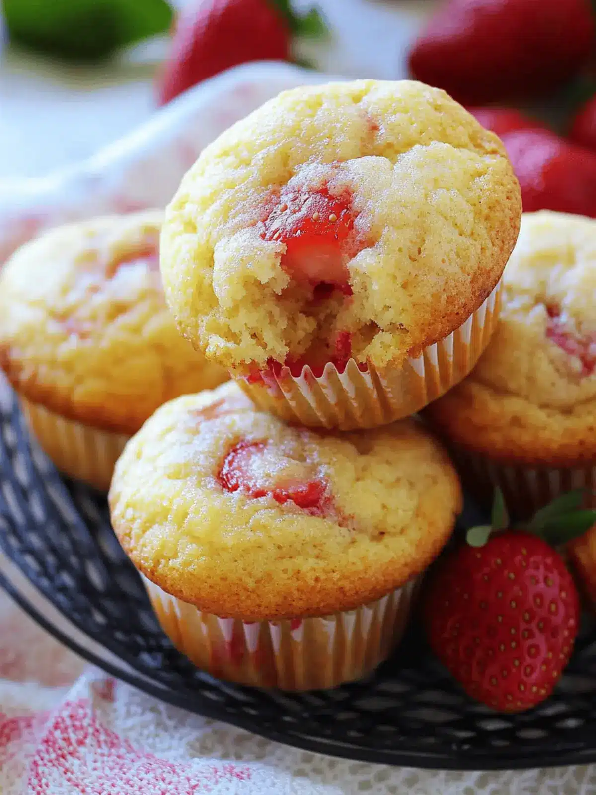 Strawberry Lemon Muffins: Your New Favorite Breakfast Treat