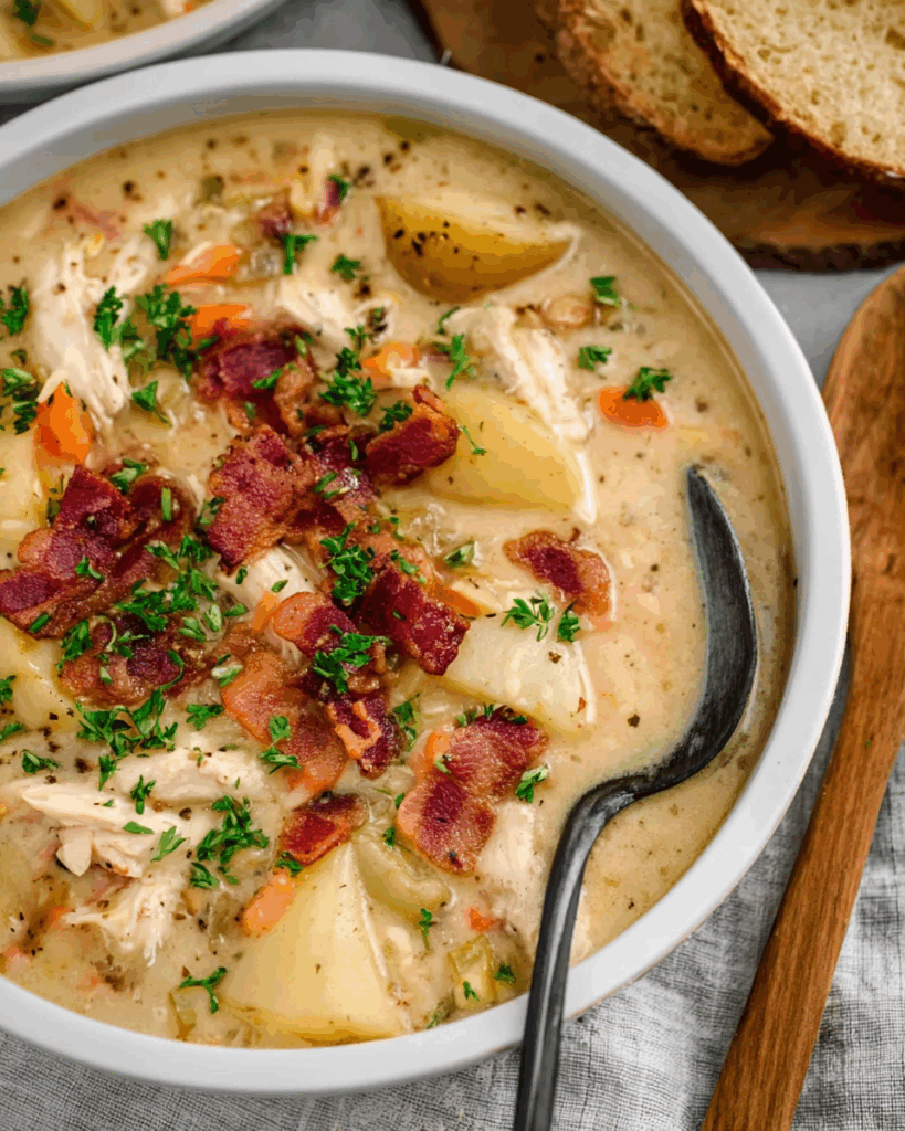 Creamy Chicken and Potato Soup