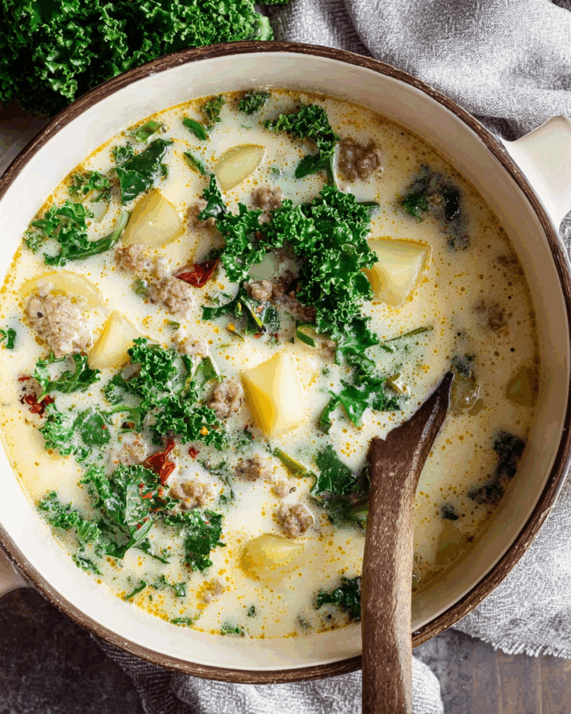 One-Pot Zuppa Toscana Soup (Better Than Olive Garden's)