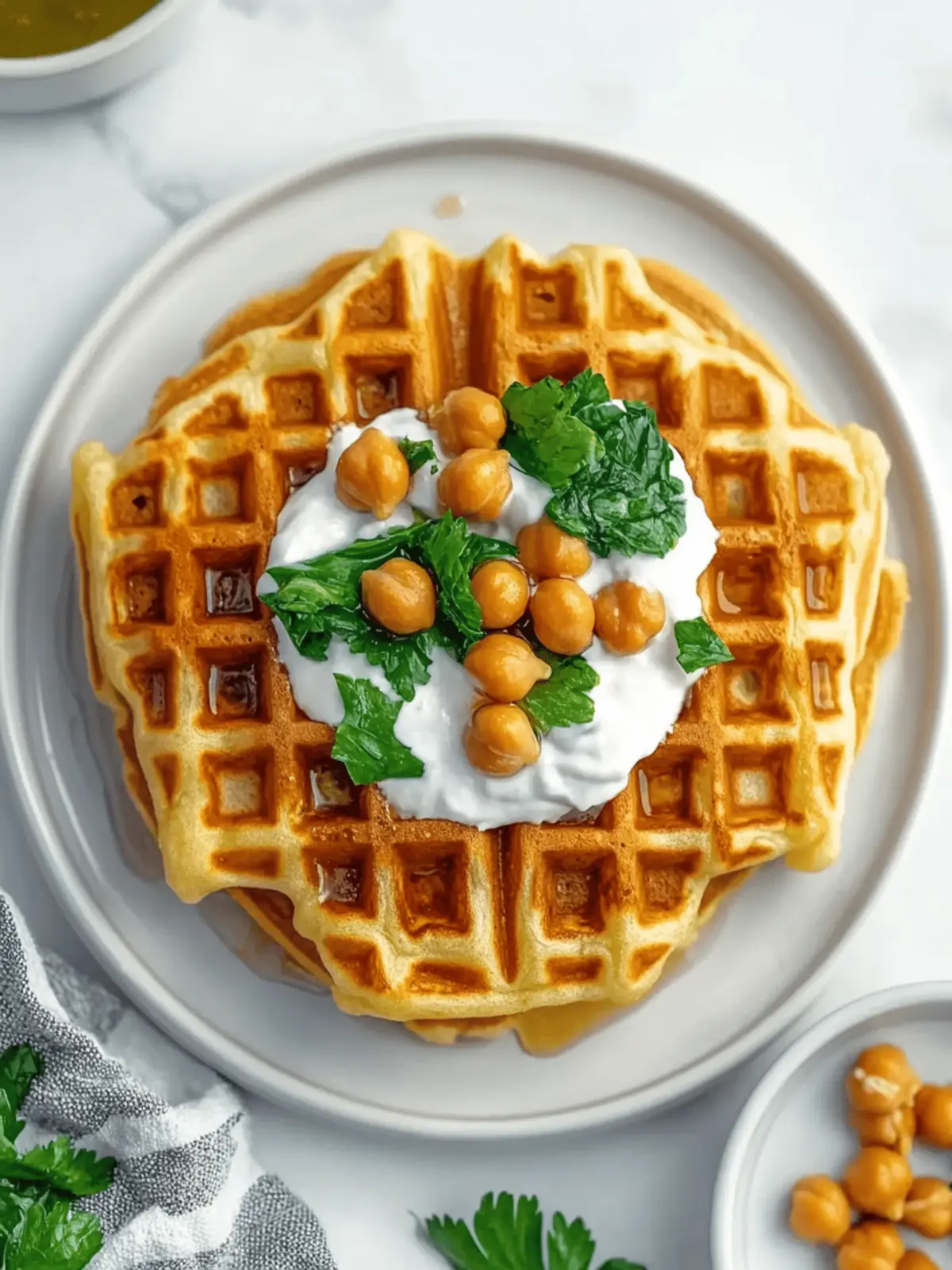 Savory Chickpea Waffles: Your New Favorite Gluten-Free Treat