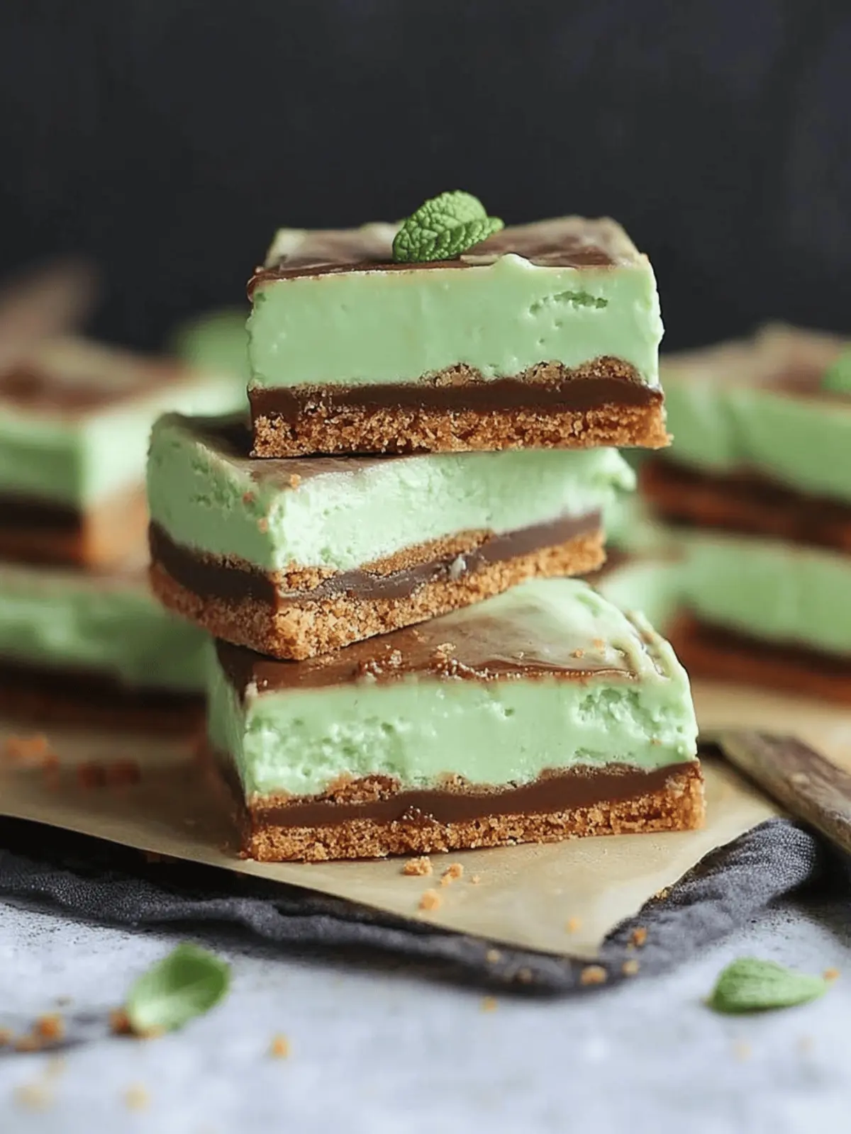 Mint Slice – No-Bake Recipe