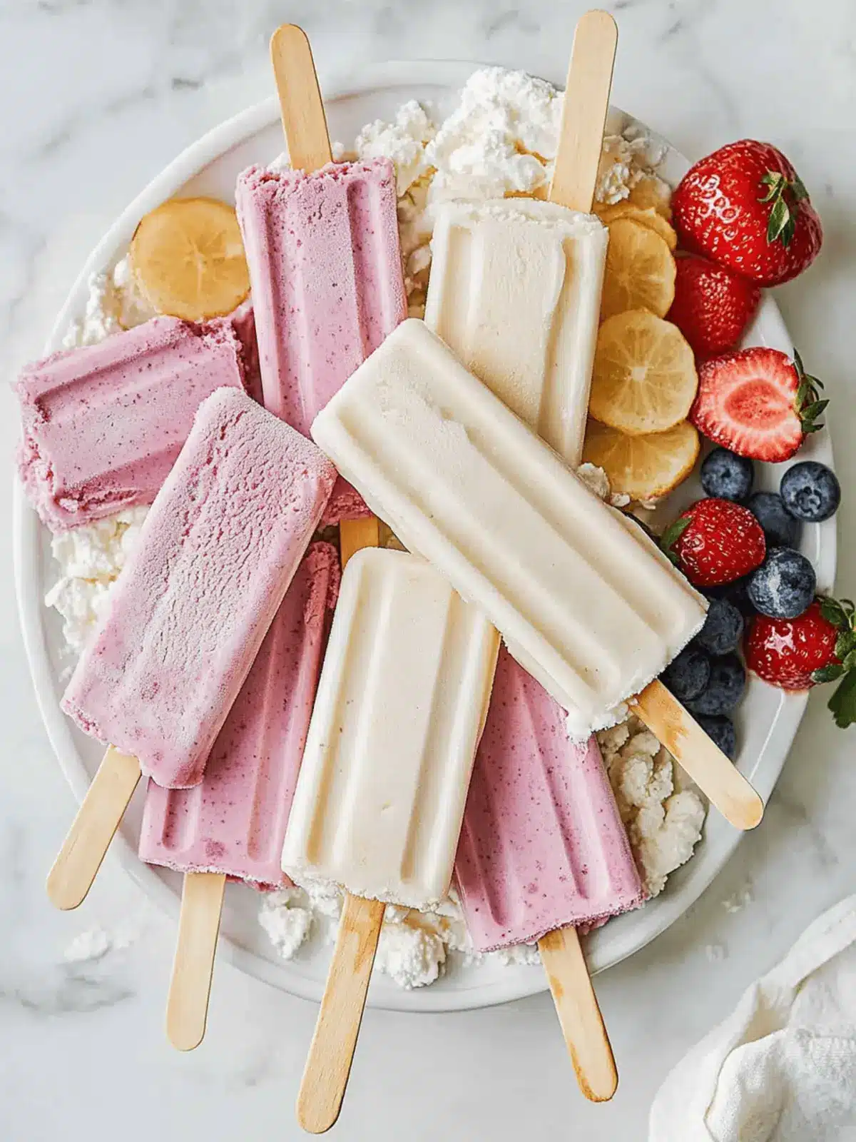 Creamy Cottage Cheese Ice Cream Bars: Healthy & Delicious Treats
