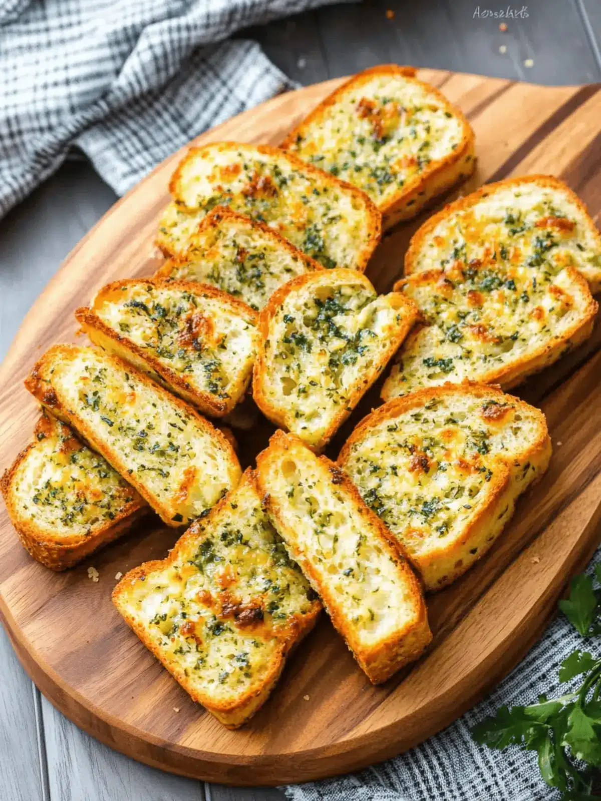 10-Minute Air Fryer Garlic Bread