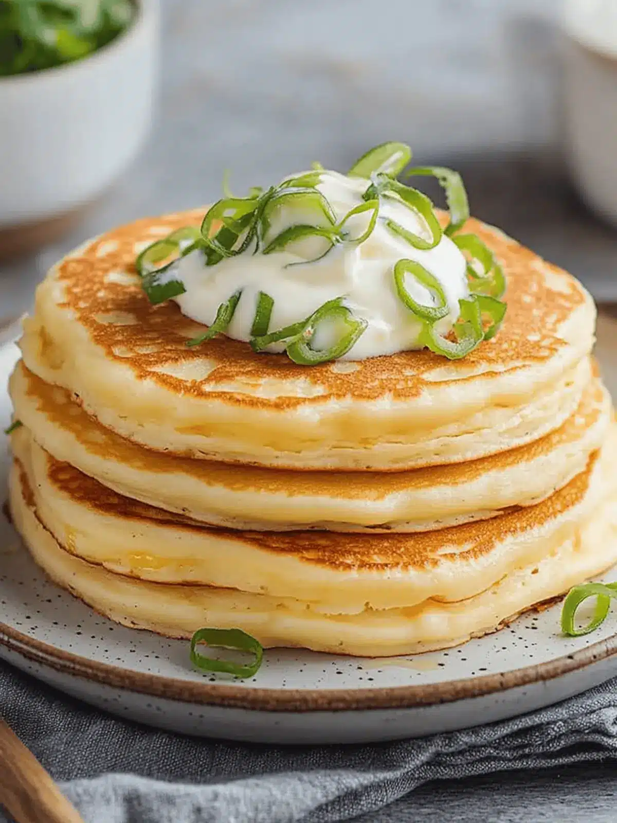 Savory Cheese Pancakes: Your New Favorite Quick Breakfast!