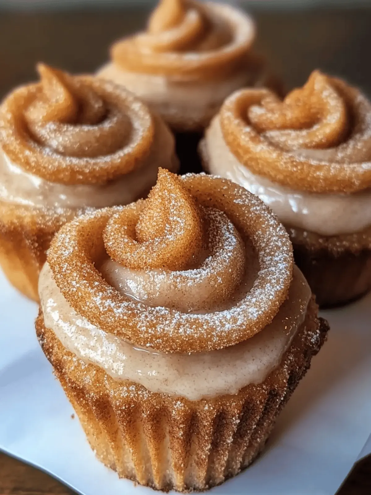 Churro Cruffins