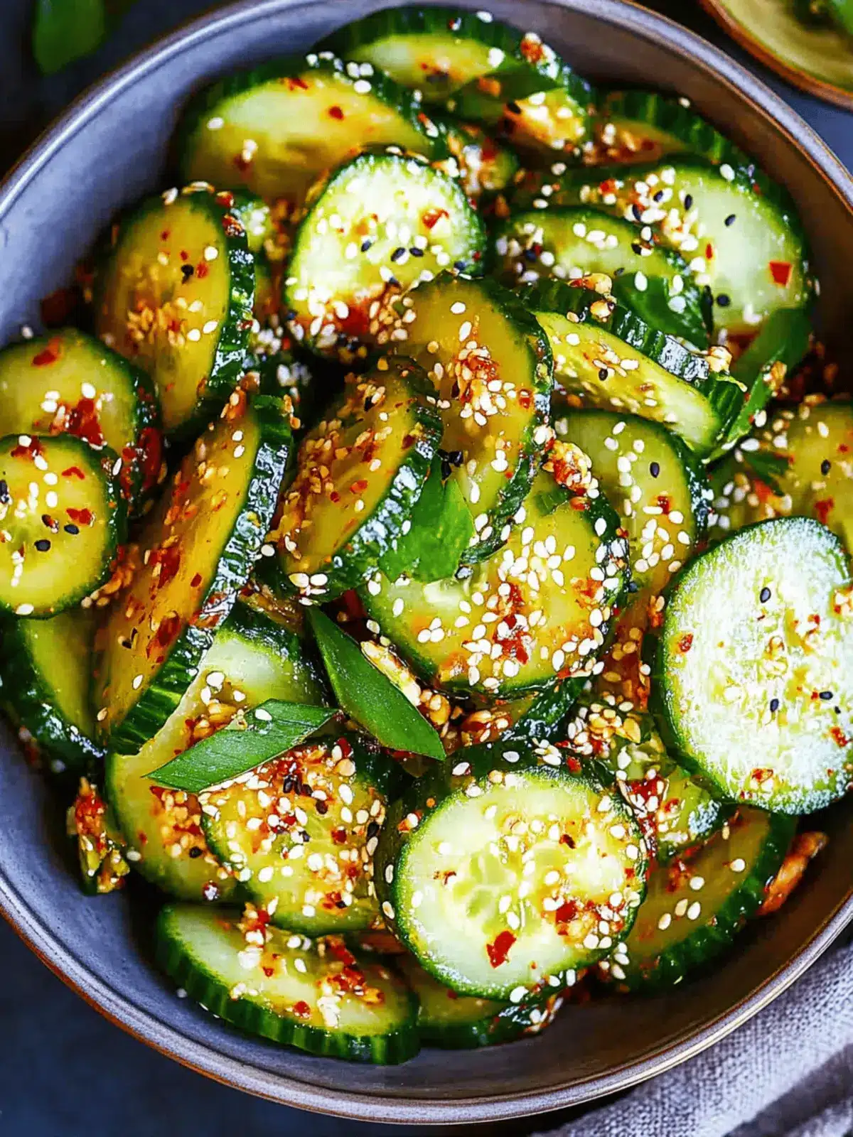 Korean Cucumber Salad