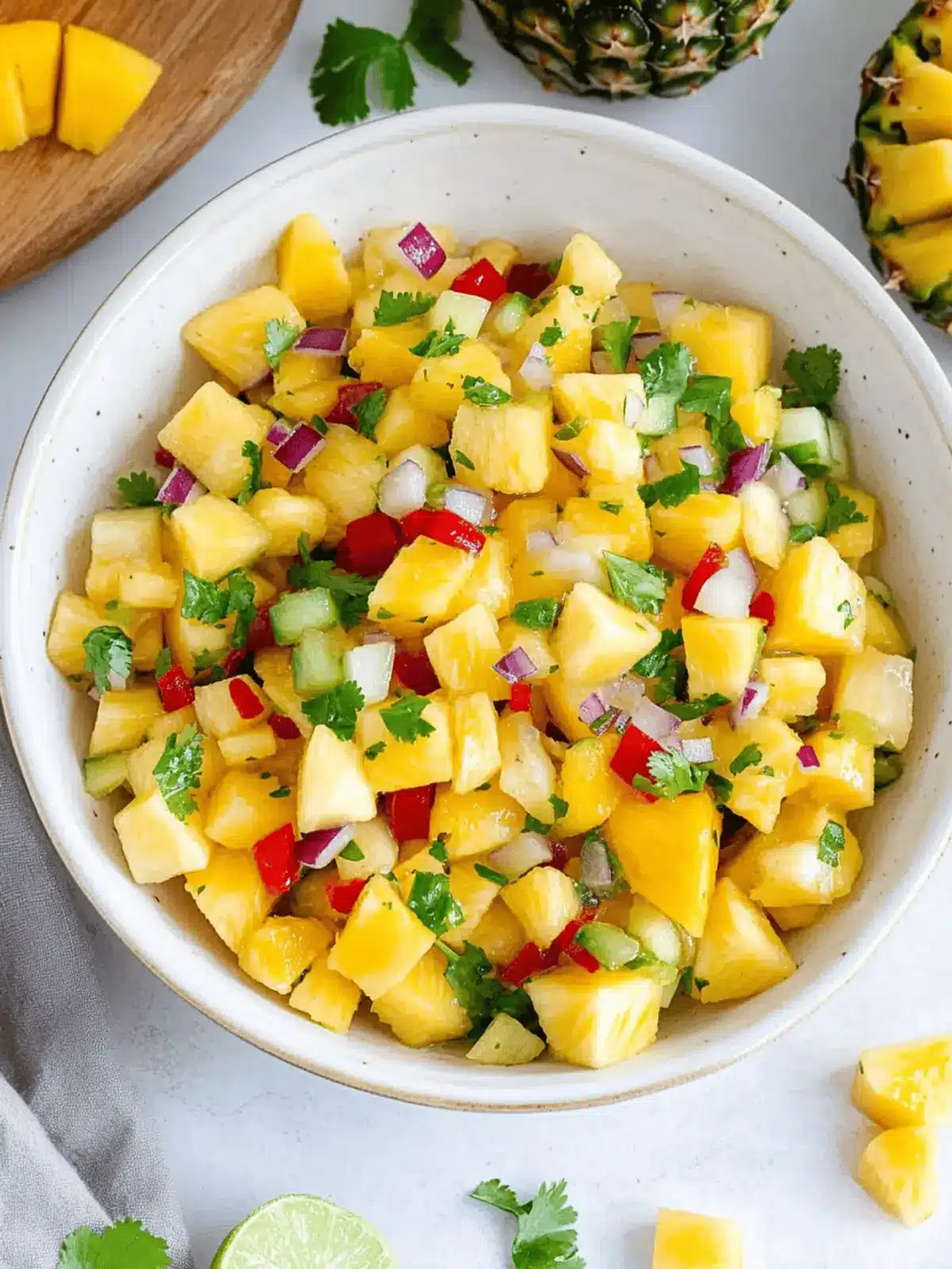 Pineapple Mango Salsa