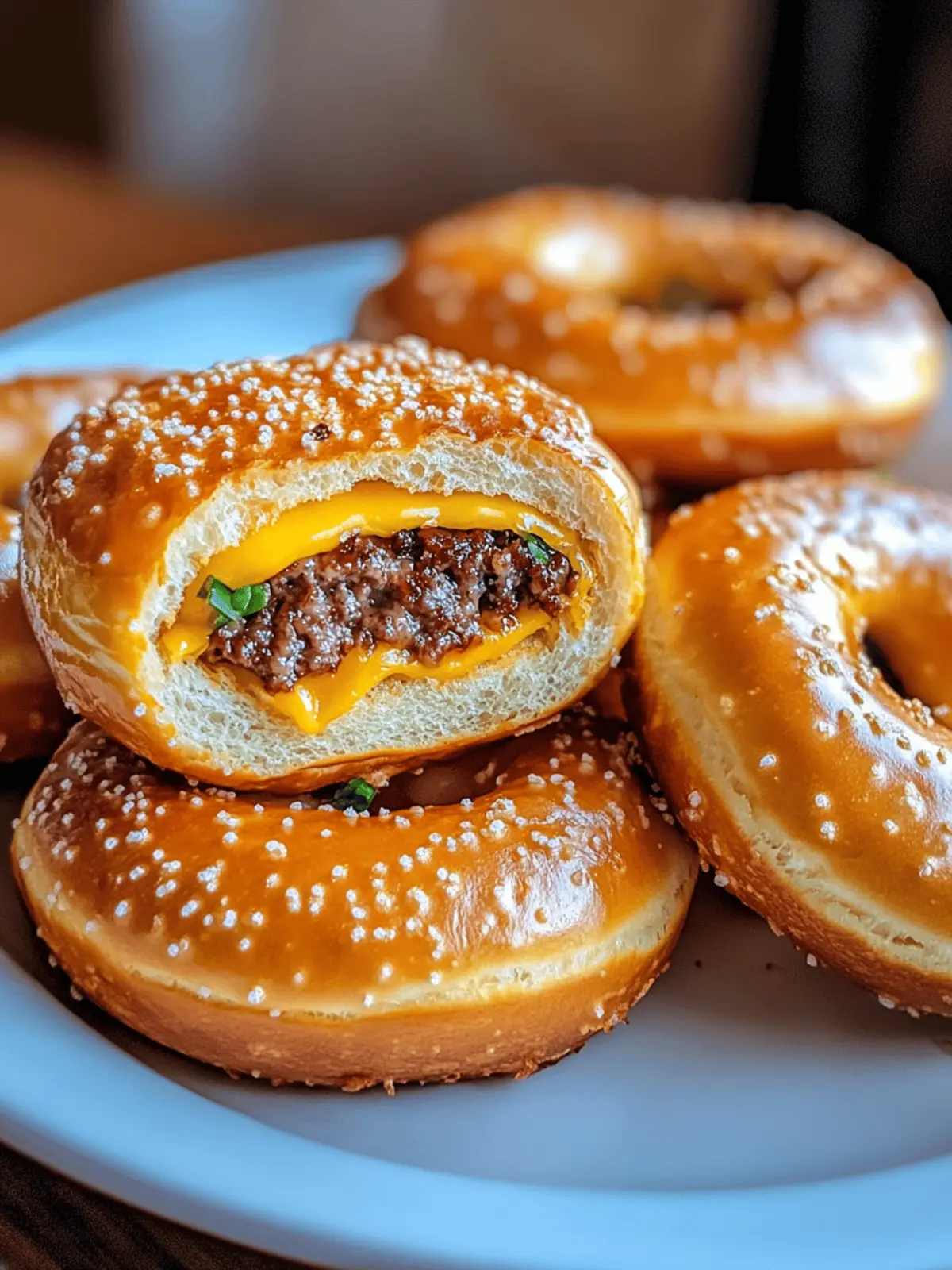 Cheeseburger Pretzel Bombs: A Fun Twist on Classic Comfort Food 5 Cheeseburger Pretzel Bombs