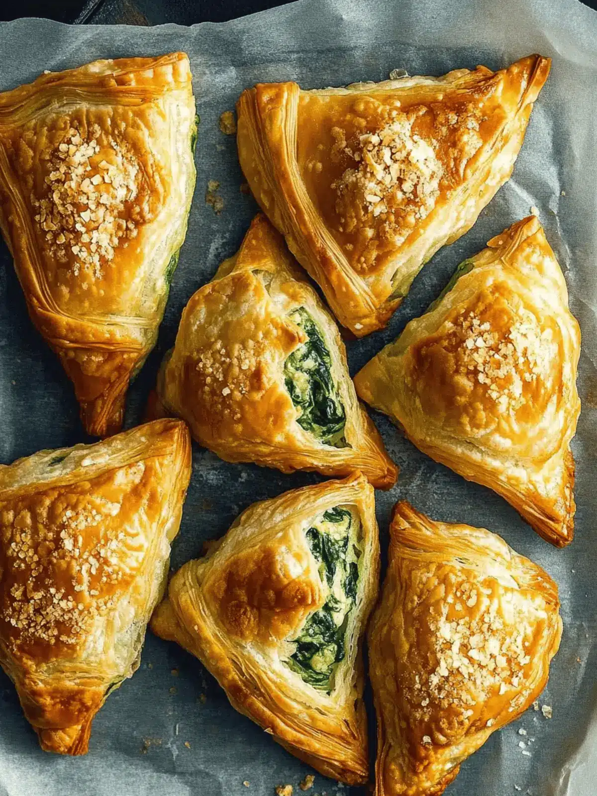 Spinach Puffs