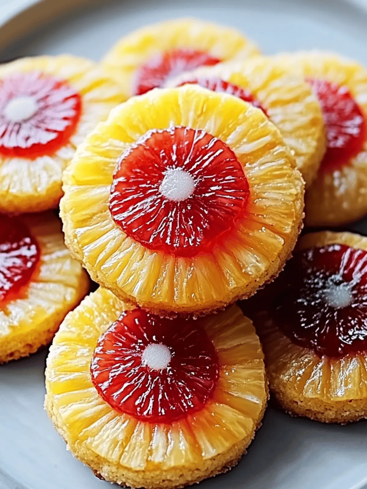 Pineapple Upside-Down Cookies You'll Love to Bake Today