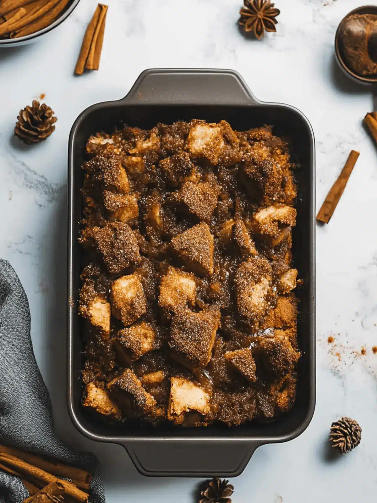 Soft Gingerbread Loaf Casserole for Cozy Holiday Mornings