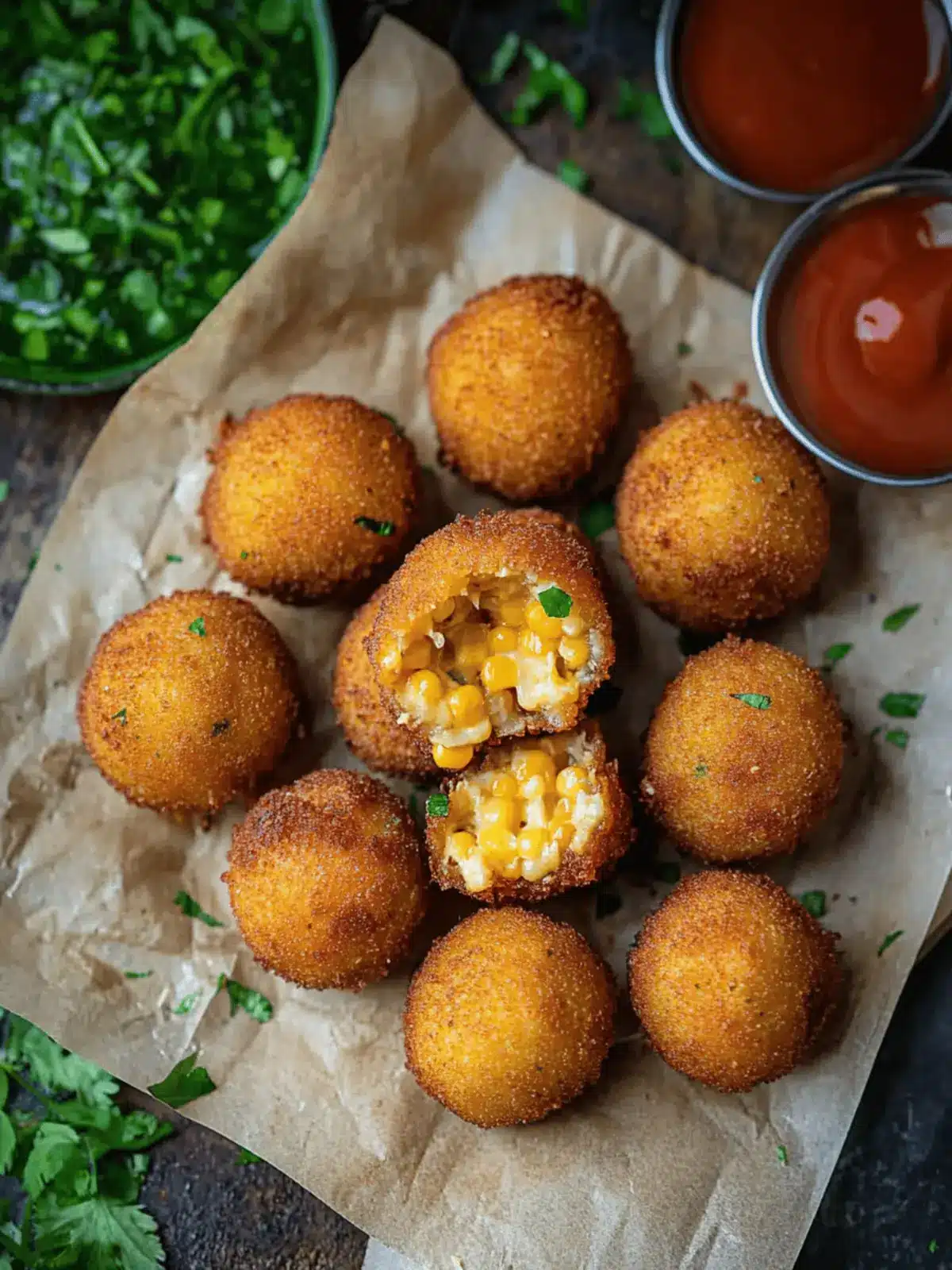 Corn Cheese Balls