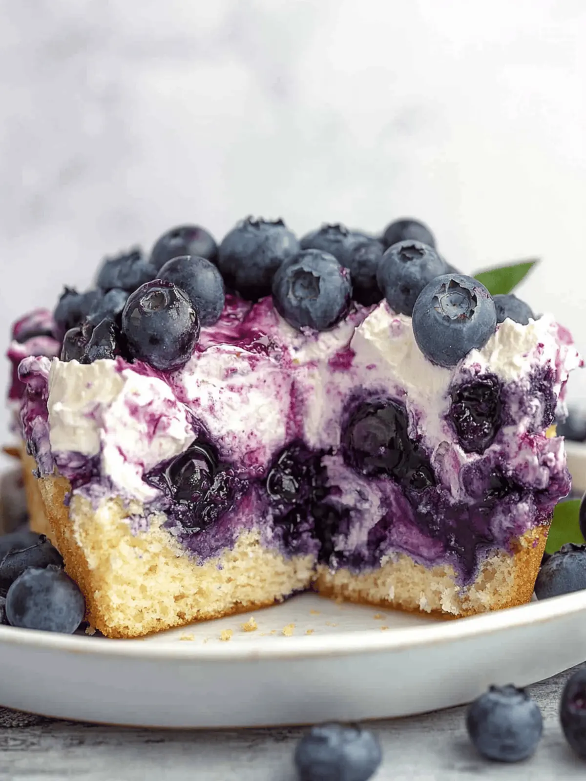 Blueberry Heaven on Earth Cake: Your No-Bake Dream Delight
