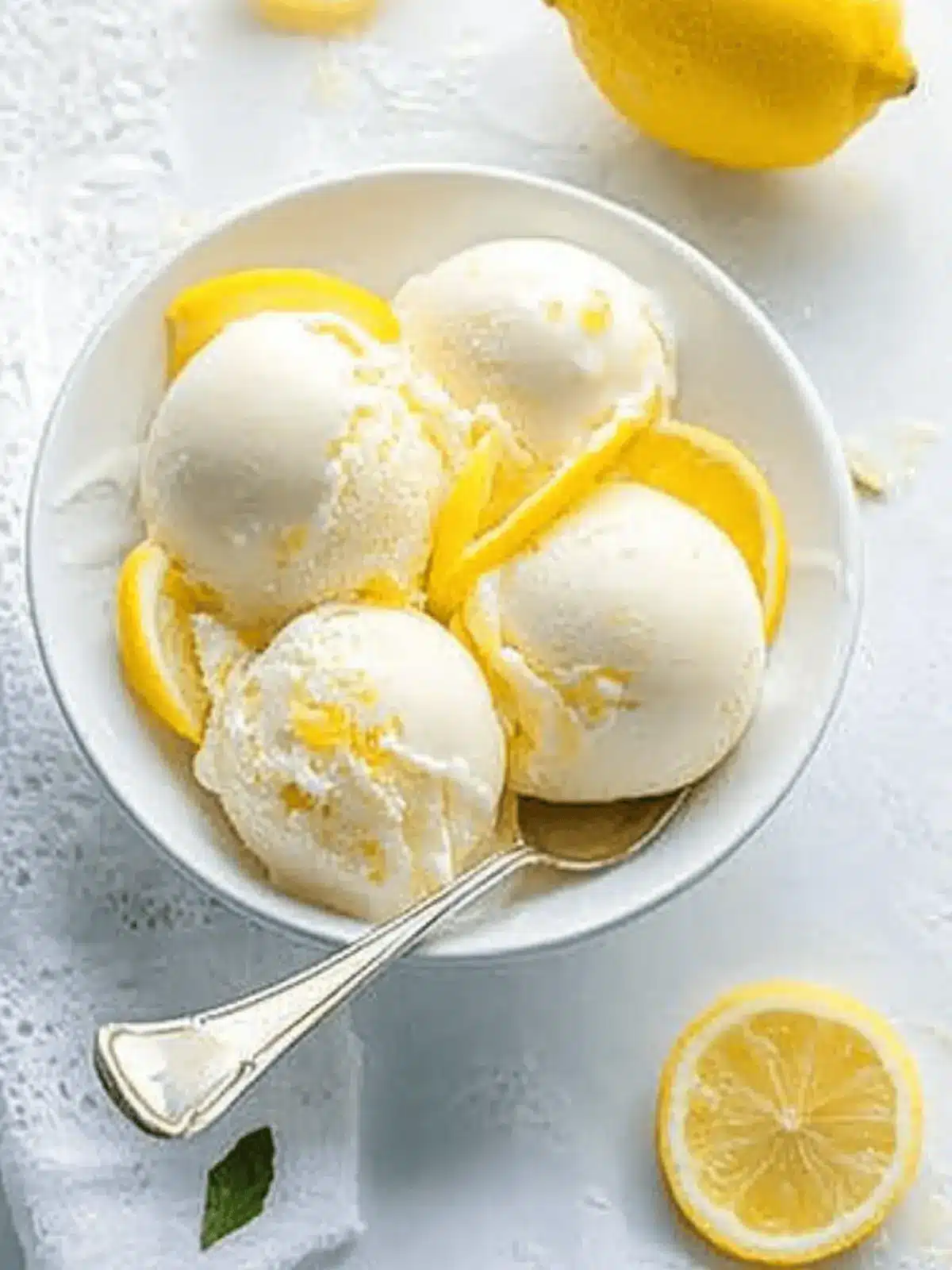 Lemon Curd Ice Cream