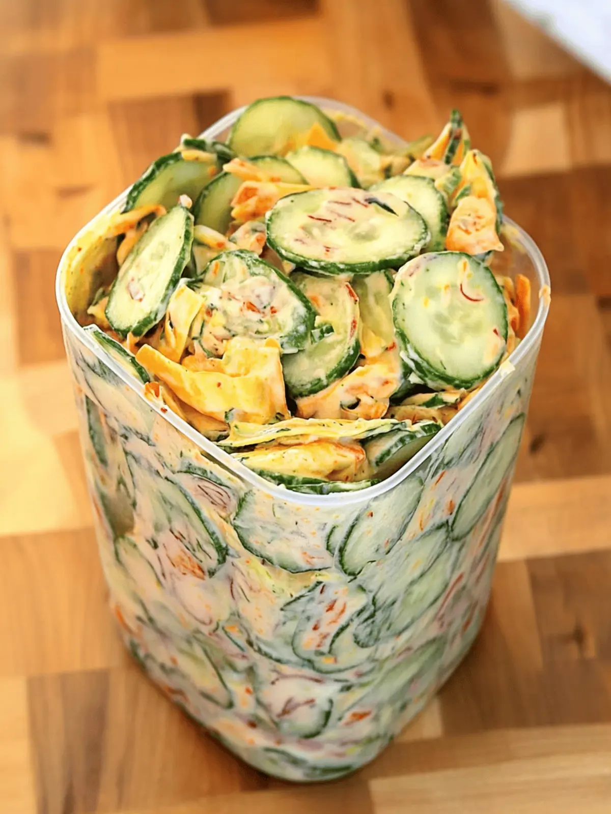 Creamy Asian Cucumber Salad: A Refreshing Vegan Delight 5 Creamy Asian Cucumber Salad