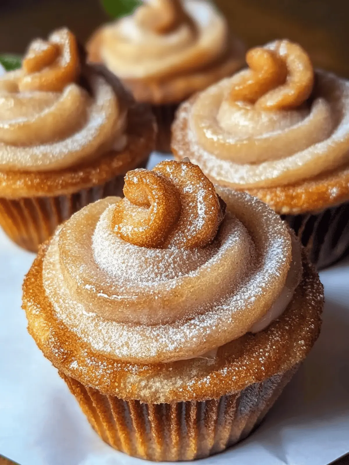 Churro Cruffins