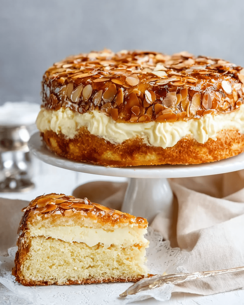 German Bee Sting Cake (Bienenstich)