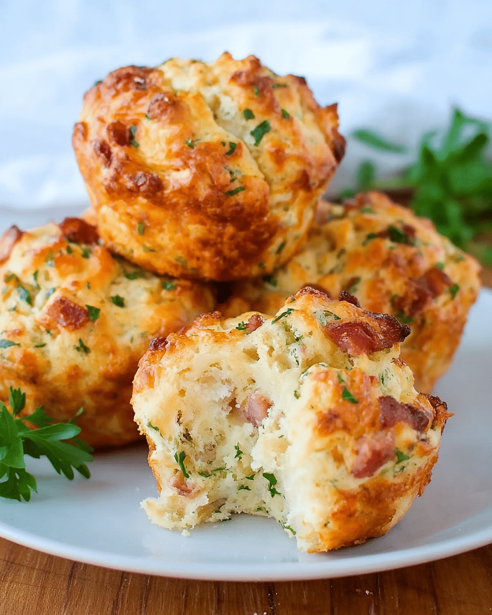 Bacon & Cheese Muffins