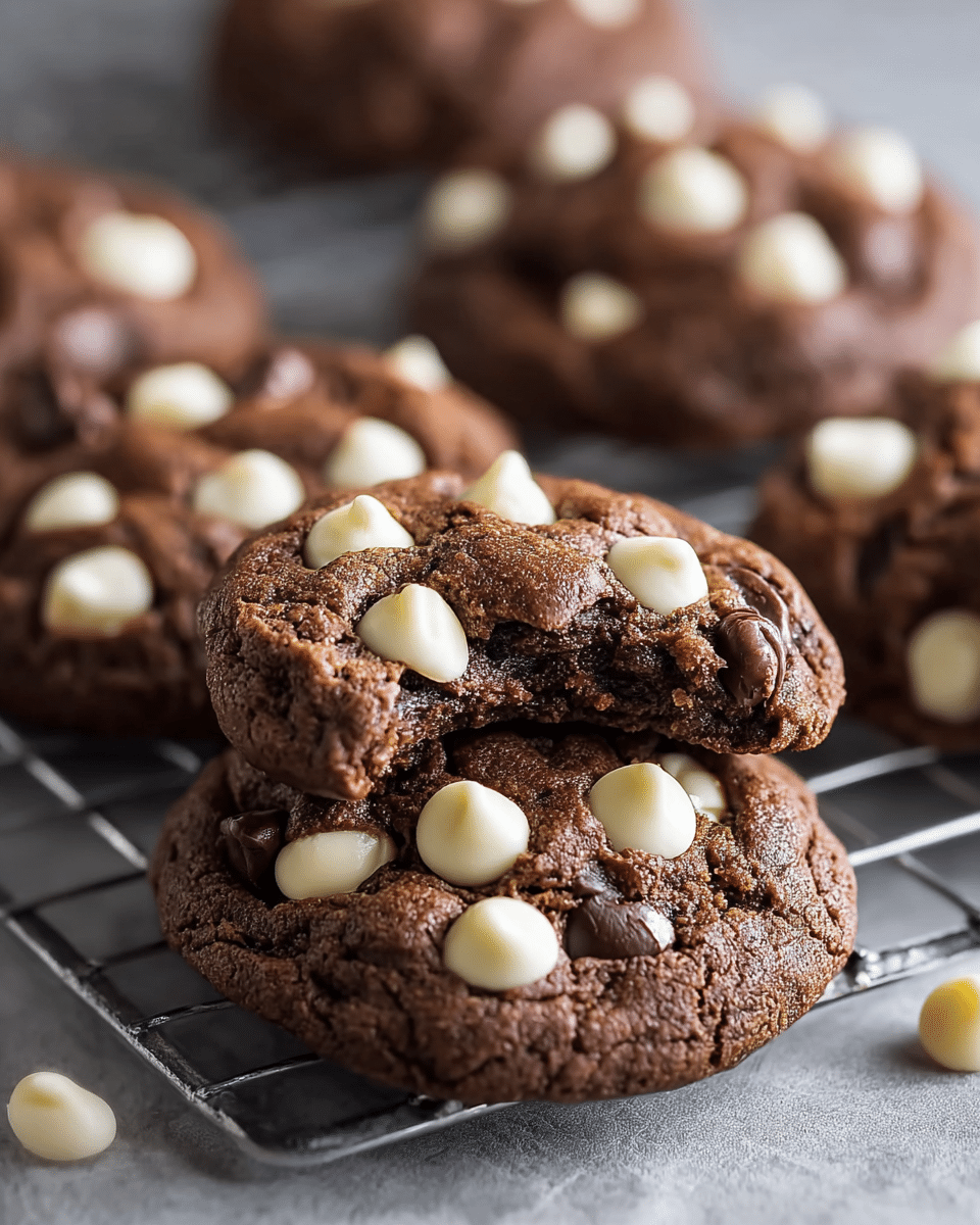 Double Chocolate Chip Cookies