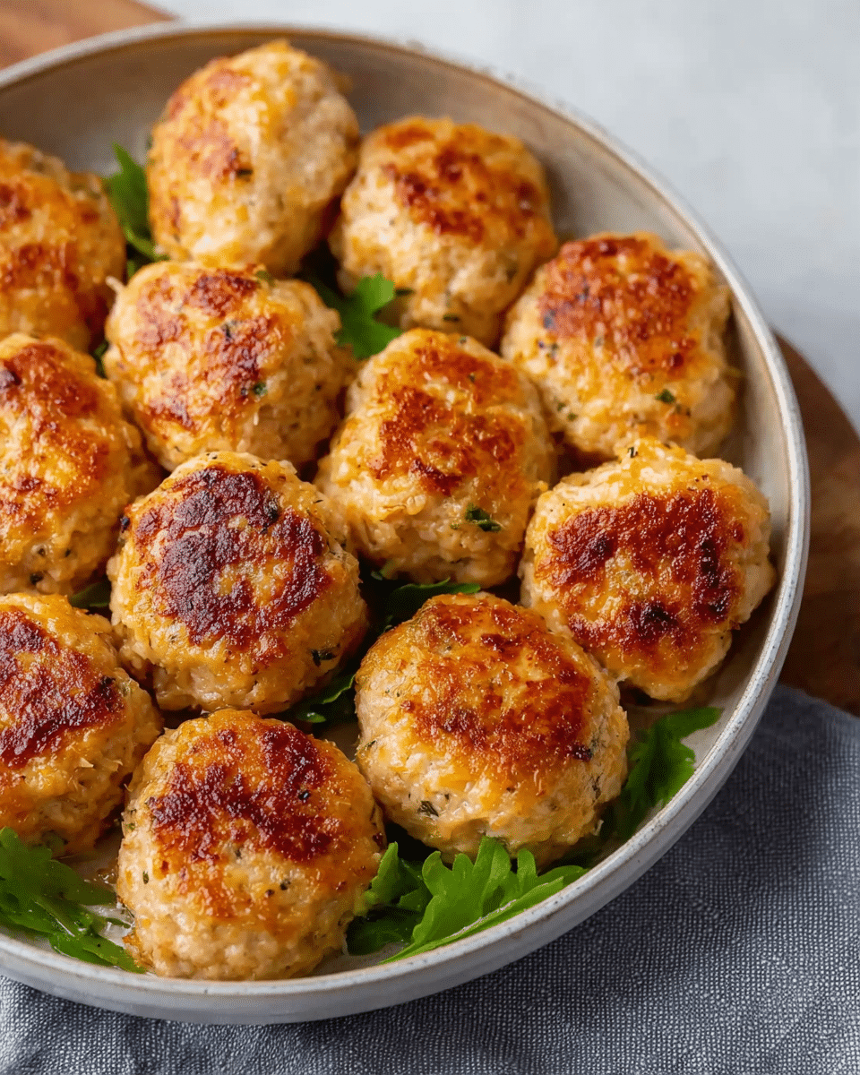 Ground Chicken Meatballs for Kids