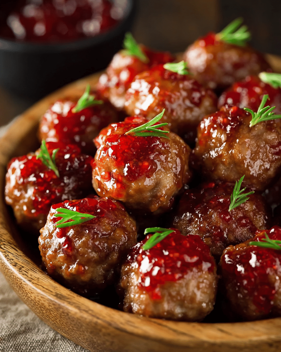 Sweet and Spicy Meatballs