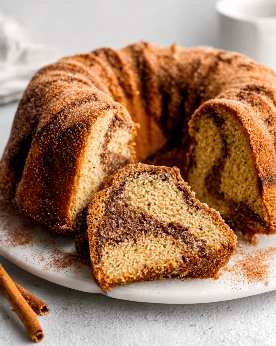 Cinnamon Swirl Bundt Cake